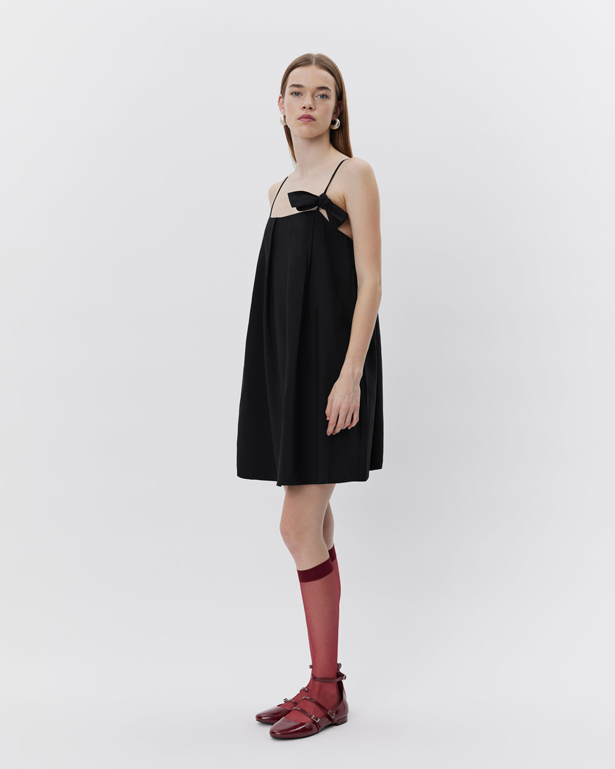 sofie-schnoor-women-andysw-kleid-schwarz-mini-spaghettitr-ger image 4