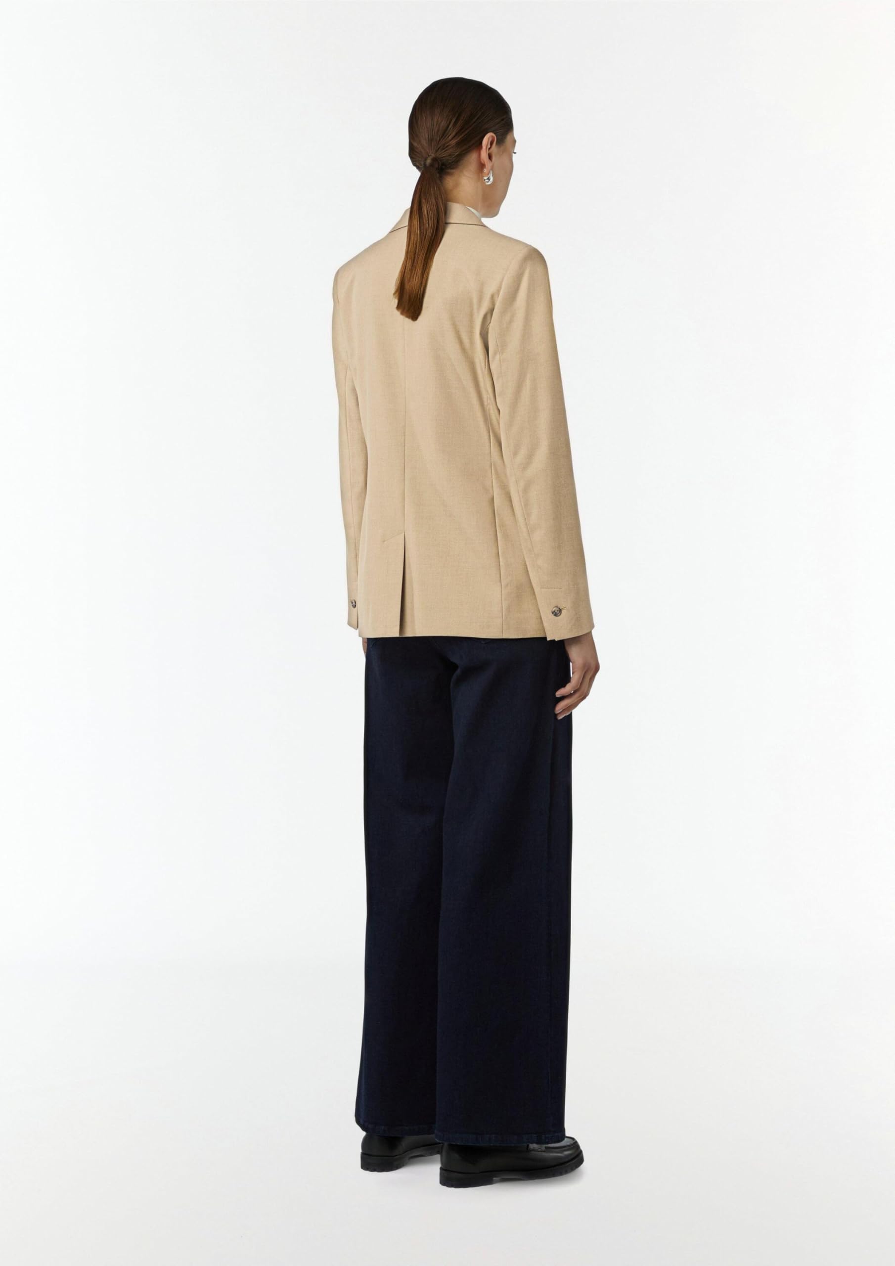comma-blazers-blazer-twill-sand-gr-e-42-tailliert image 8