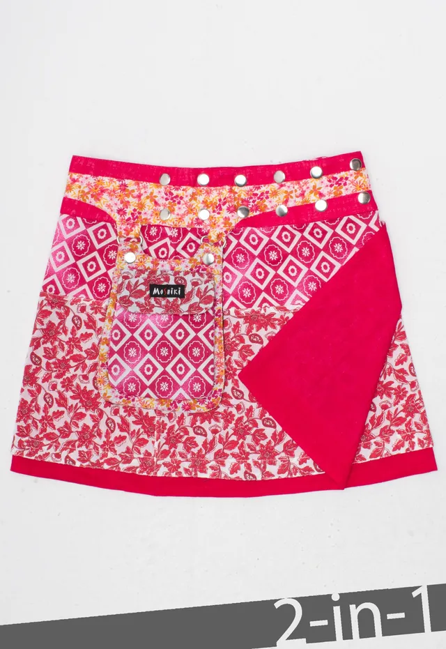 moshiki-hot-cookie-50-wickelrock-baumwolle-40cm-wendbar image 1