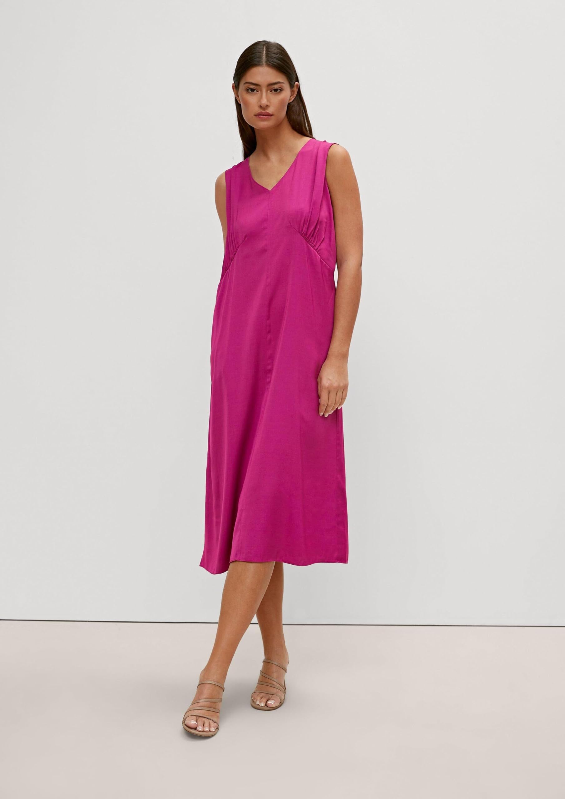 comma-dresses-kleid-kurz-damen-rmellos-l-ssig image 6