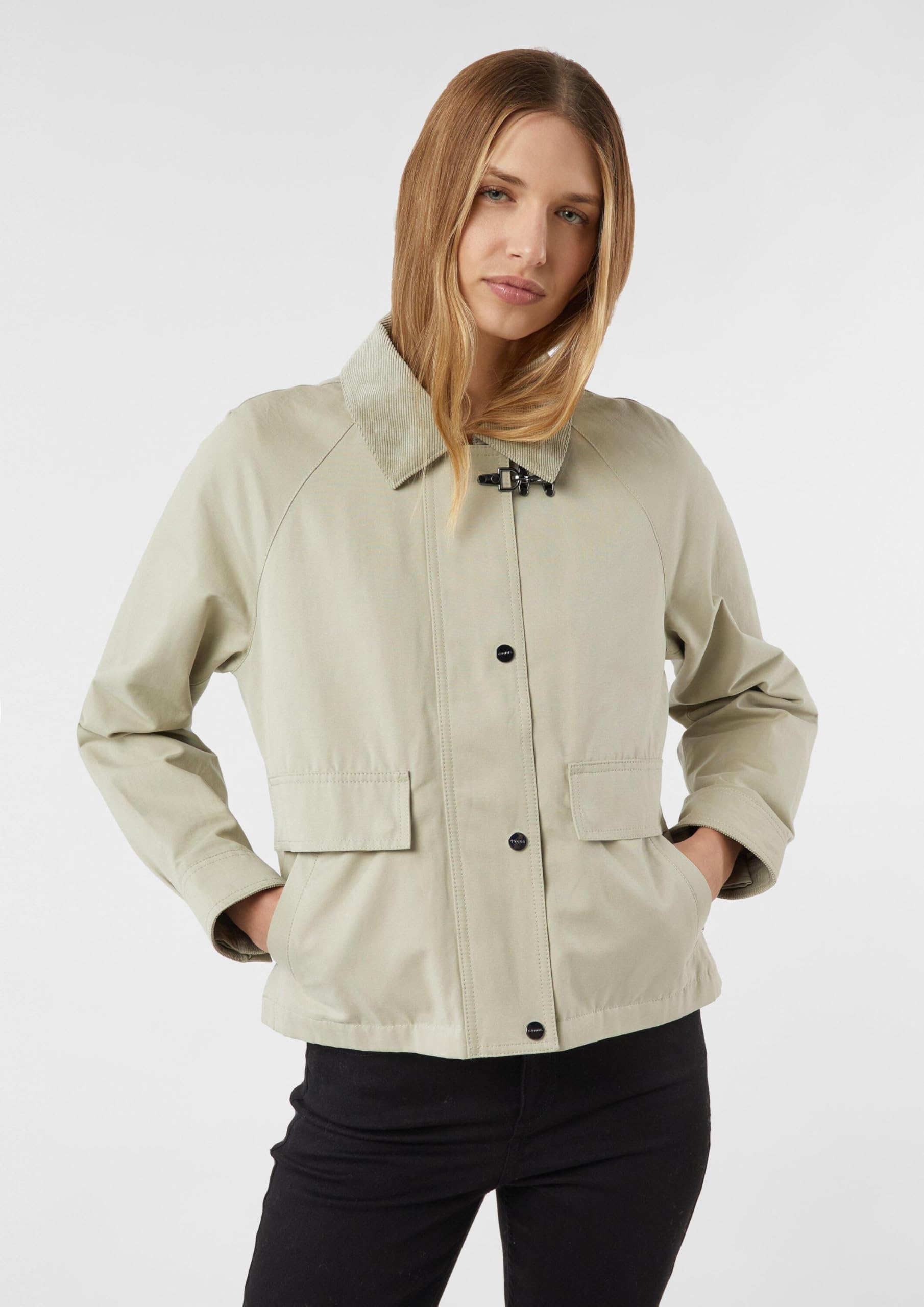 comma-jacke-baumwollmix-kurz-cord-kragen-twill image 7