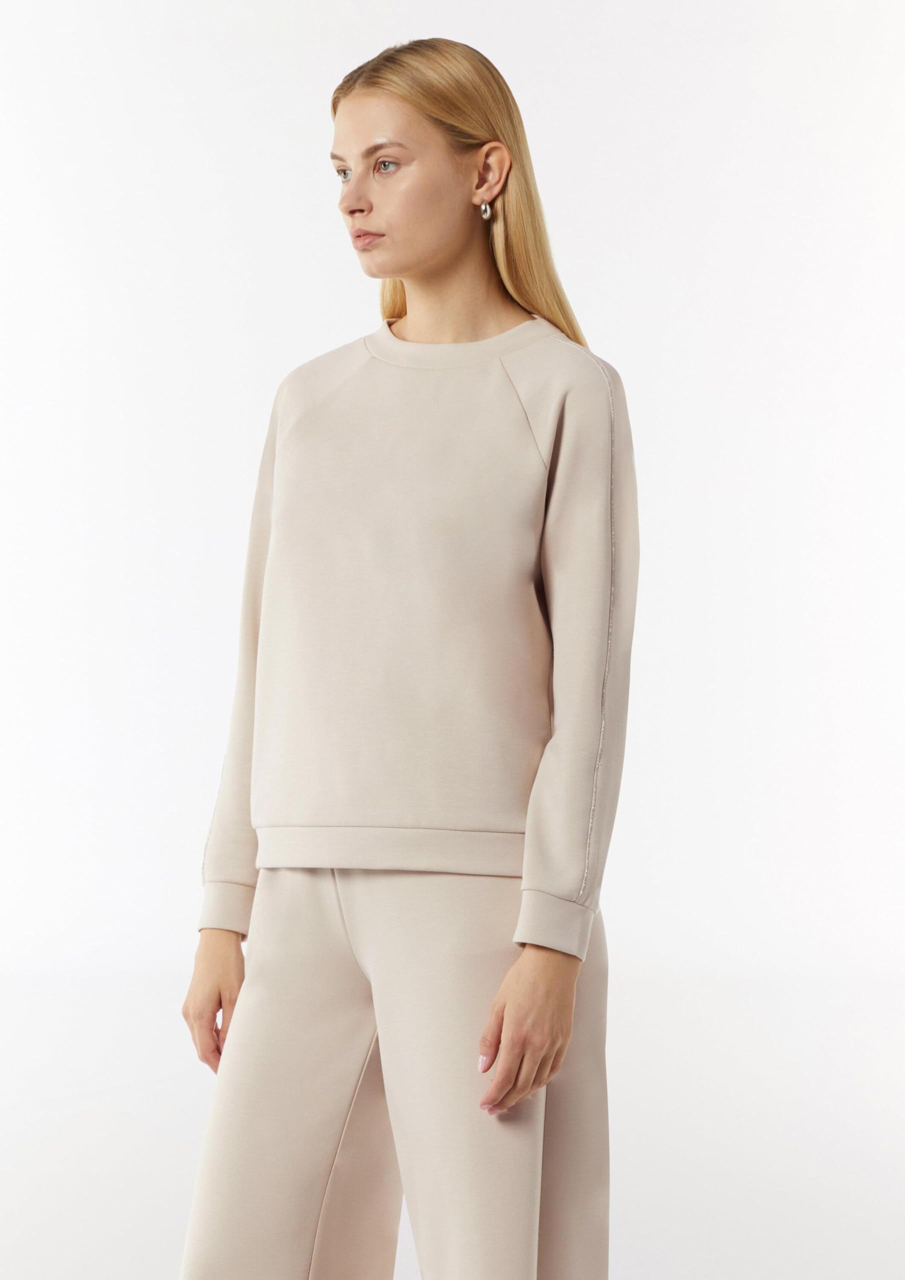 comma-sweatshirt-jersey-gr-44-mit-schmuck-detail image 5
