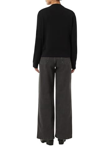 comma-sweat-jacke-pailletten-gr-44-schwarz-sweatshirt image 8