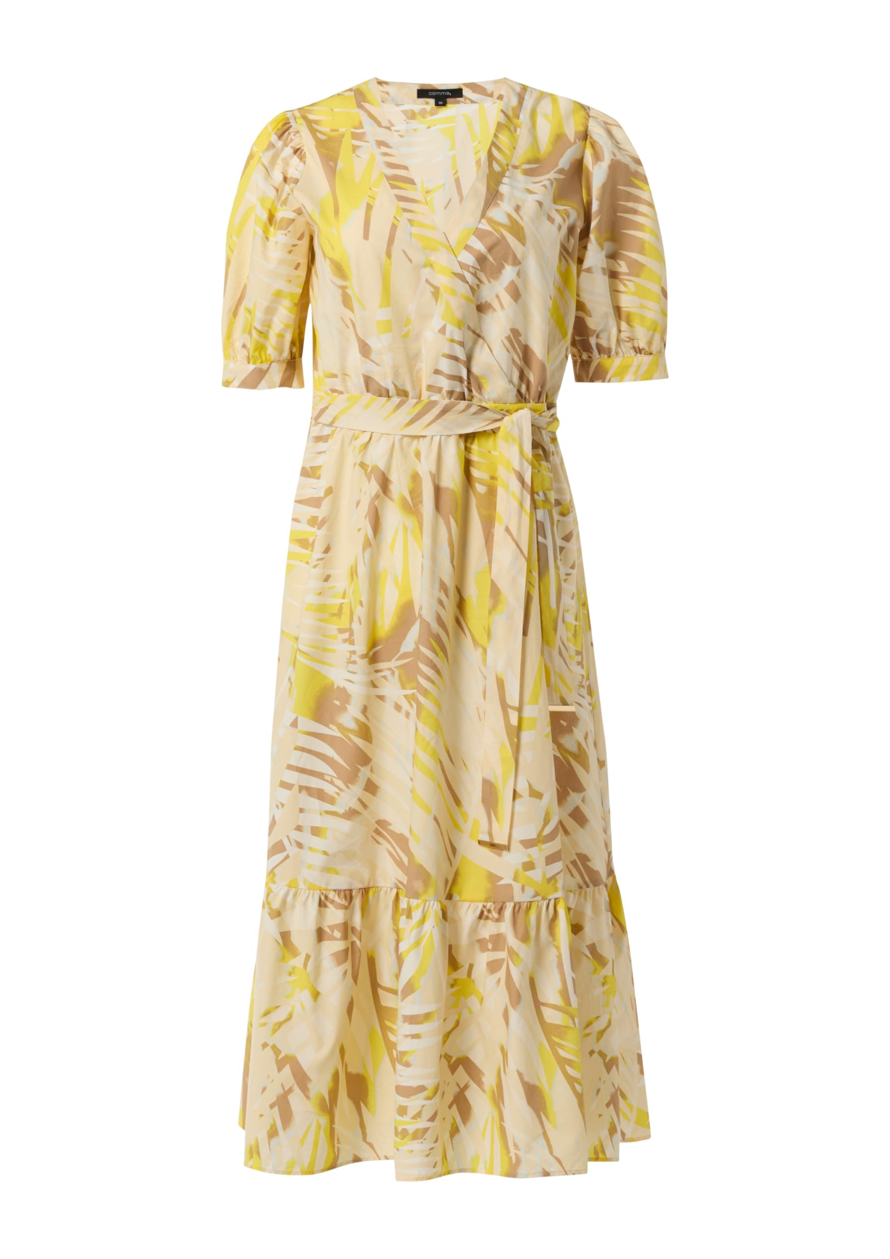 comma-baumwoll-maxikleid-puff-rmel-gr-46 image 3