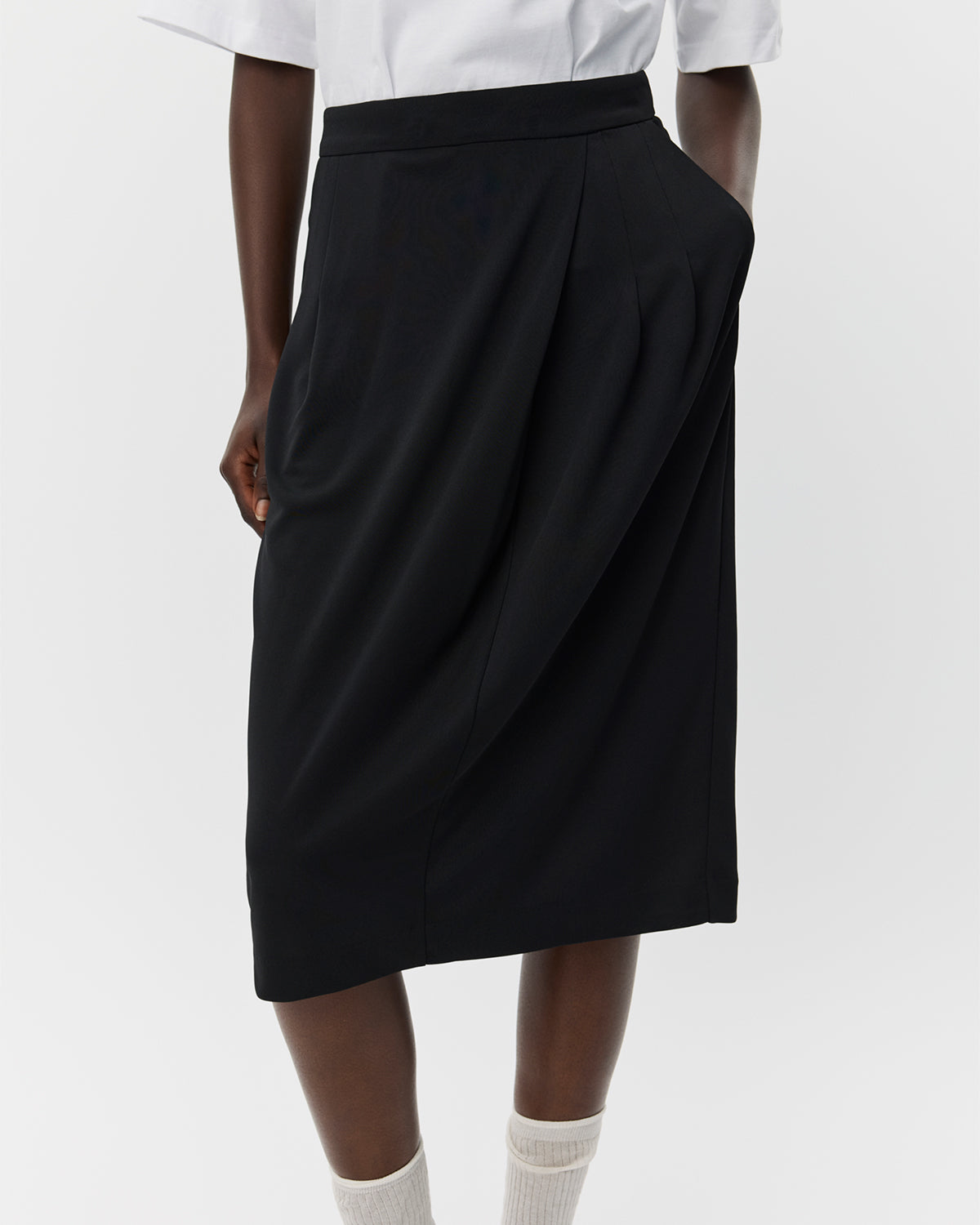sofie-schnoor-women-theasw-skirt-bleistiftrock-schwarz-polyester image 5