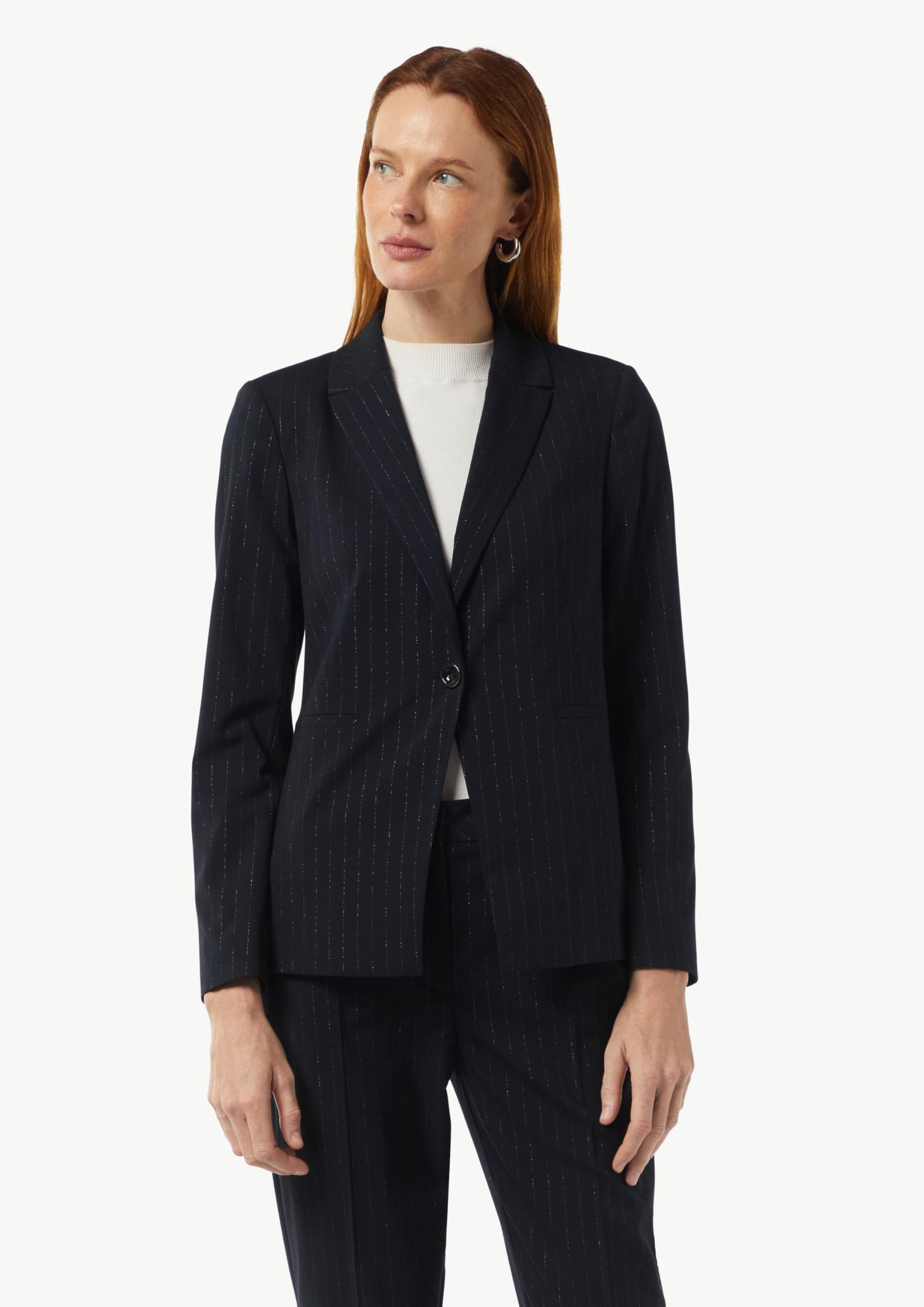 comma-blazers-blazer-nadelstreifen-gr-e-46-glitzer image 5