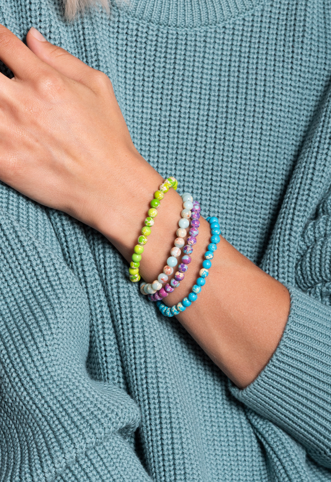 moshiki-side-pocket-b5-perlenarmband-naturstein-elastisch image 2