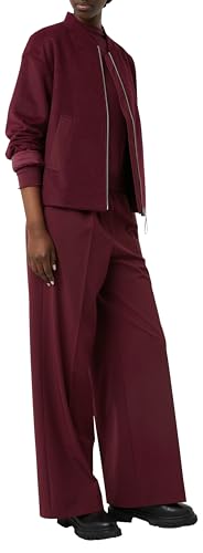 comma-blouson-jacke-wollmix-m-bordeaux-kapuze image 8