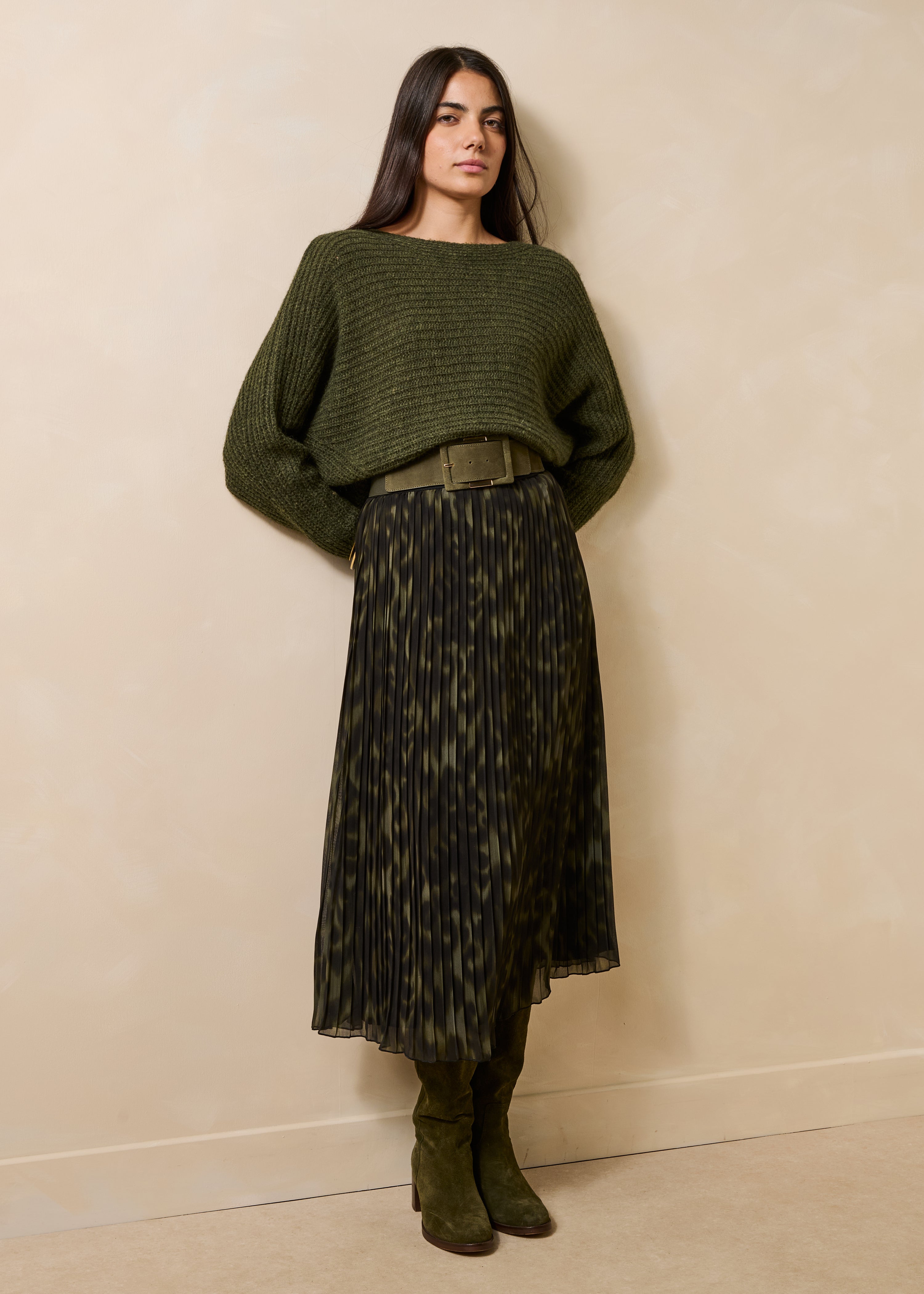 la-f-e-marabout-e-erio-pullover-khaki-alpaka-wolle image 2