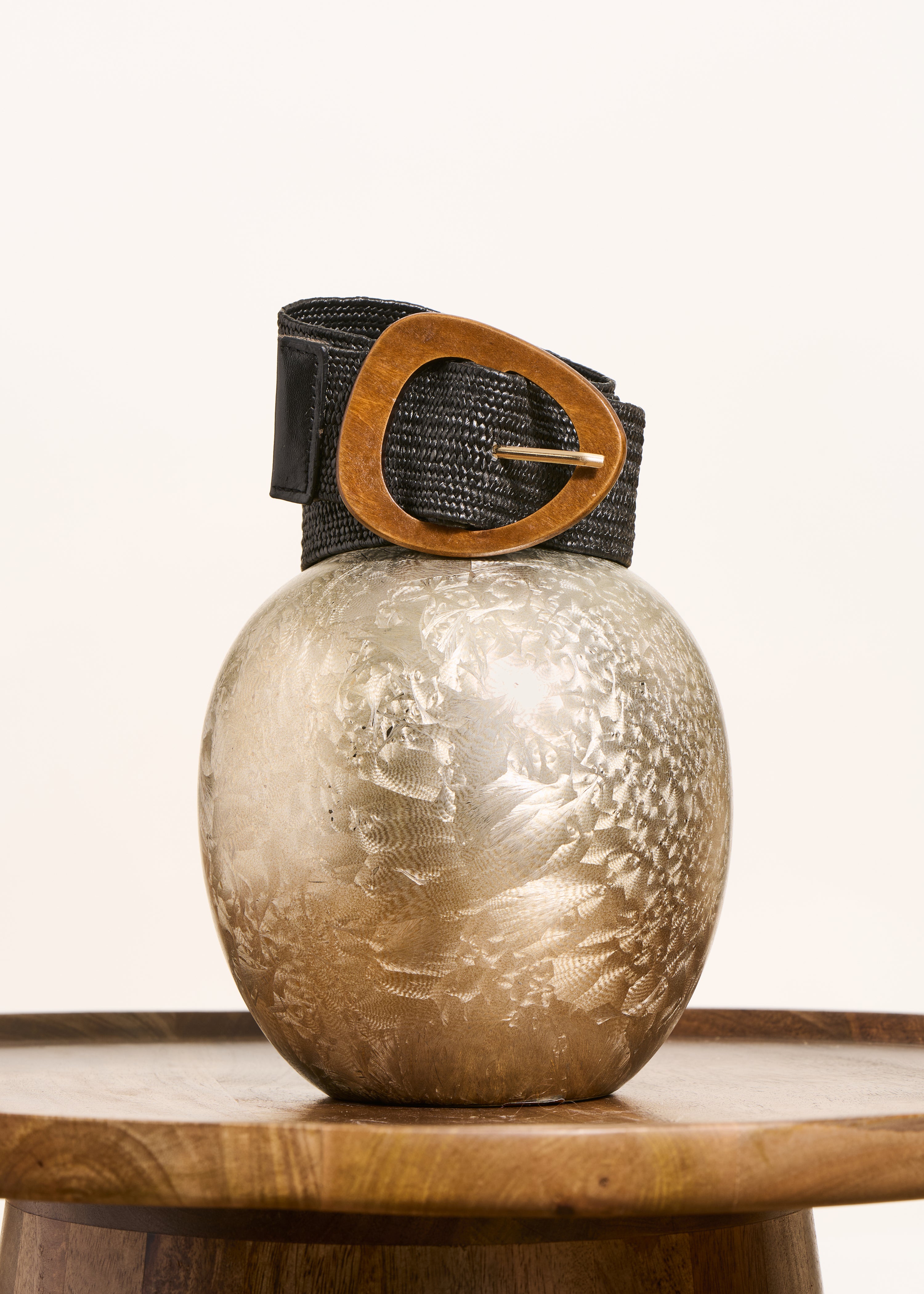la-f-e-marabout-e-accessoires-g-rtel-schwarz-elastisch-holz-schnalle image 3