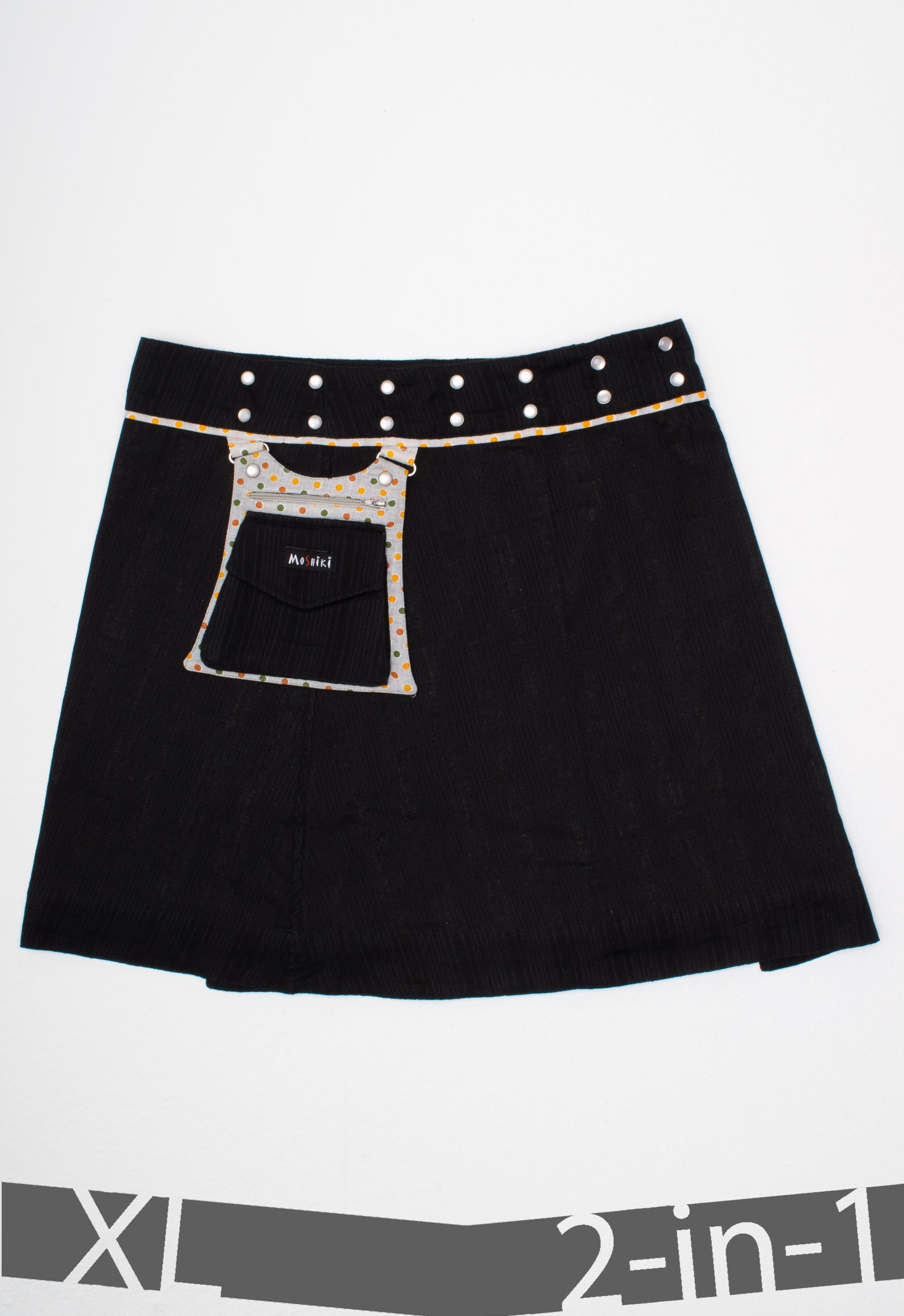moshiki-hot-cookie-xl-10-wickelrock-schwarz-50cm image 2