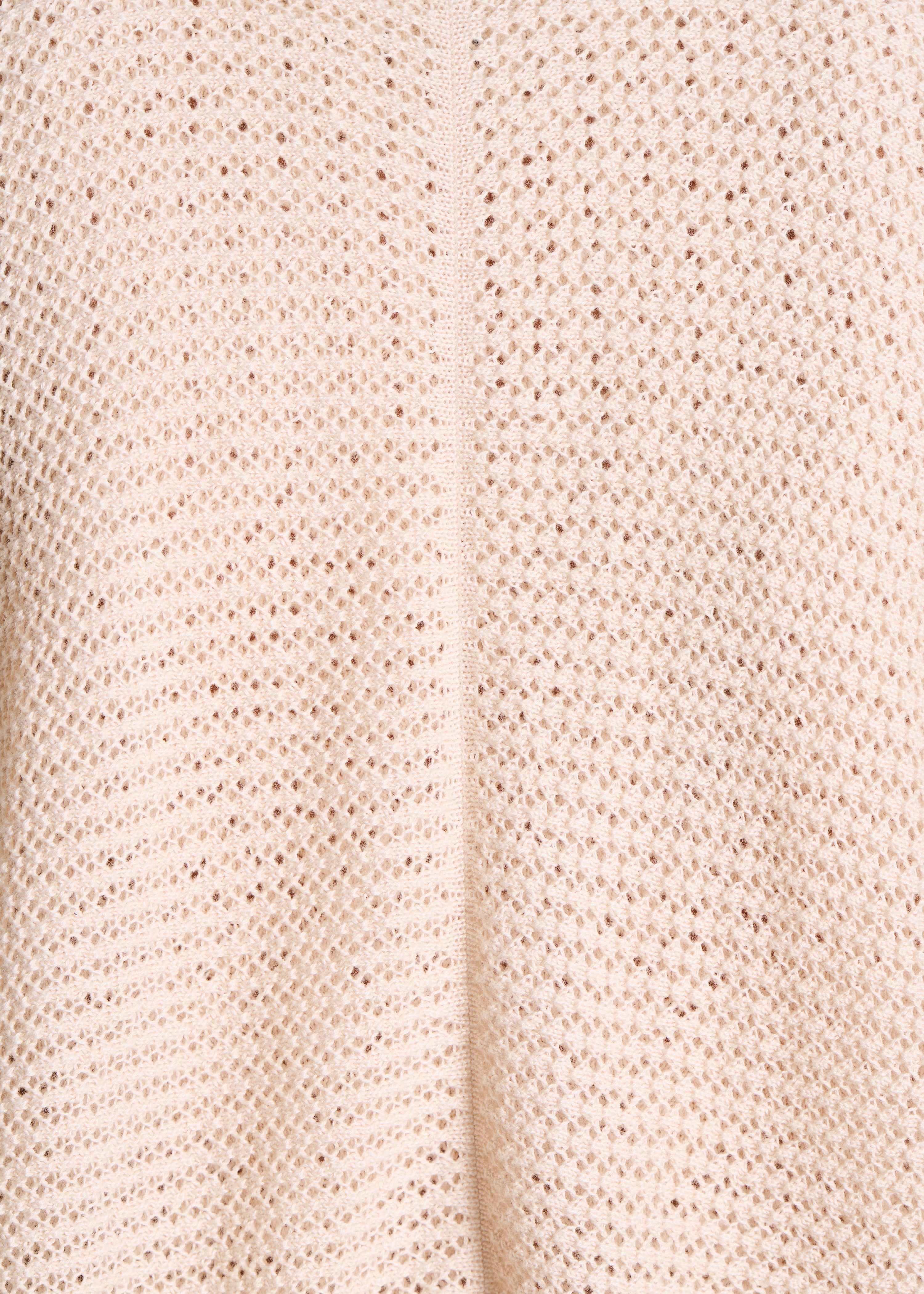 la-f-e-marabout-e-franka-cardigan-beige-lochstrick-kurz image 4
