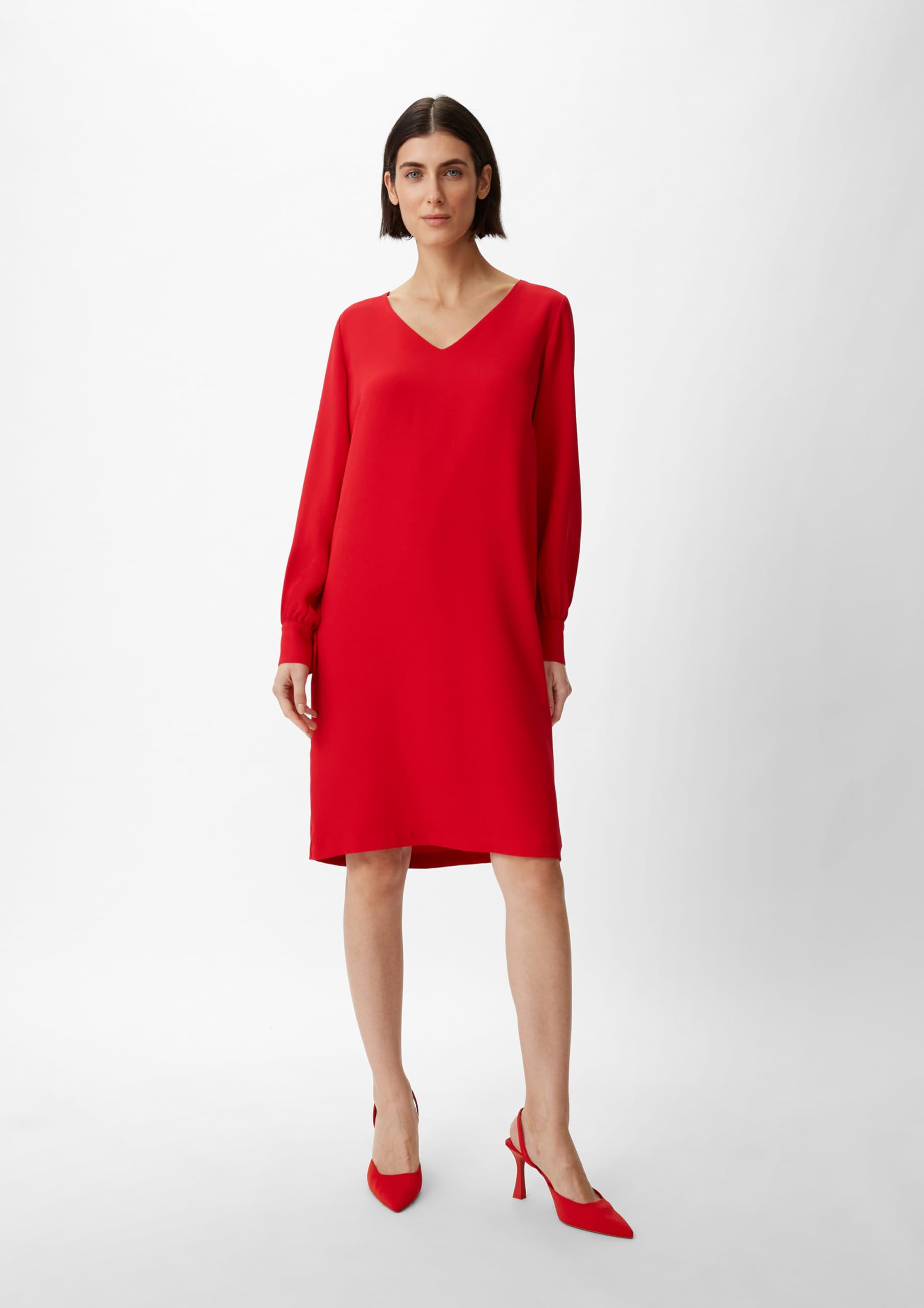comma-dresses-flie-endes-kleid-loose-fit-gr-36-v-ausschnitt image 7