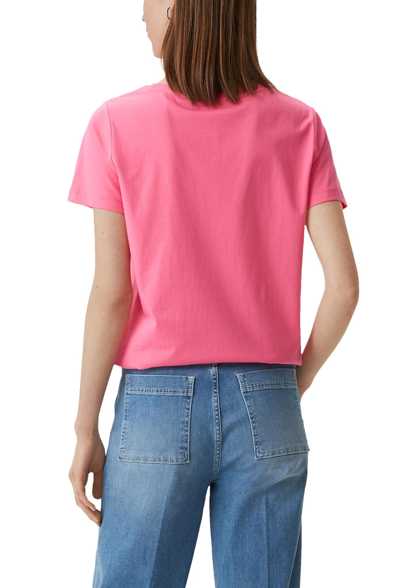 comma-basic-t-shirt-v-ausschnitt-baumwolle-0100 image 2