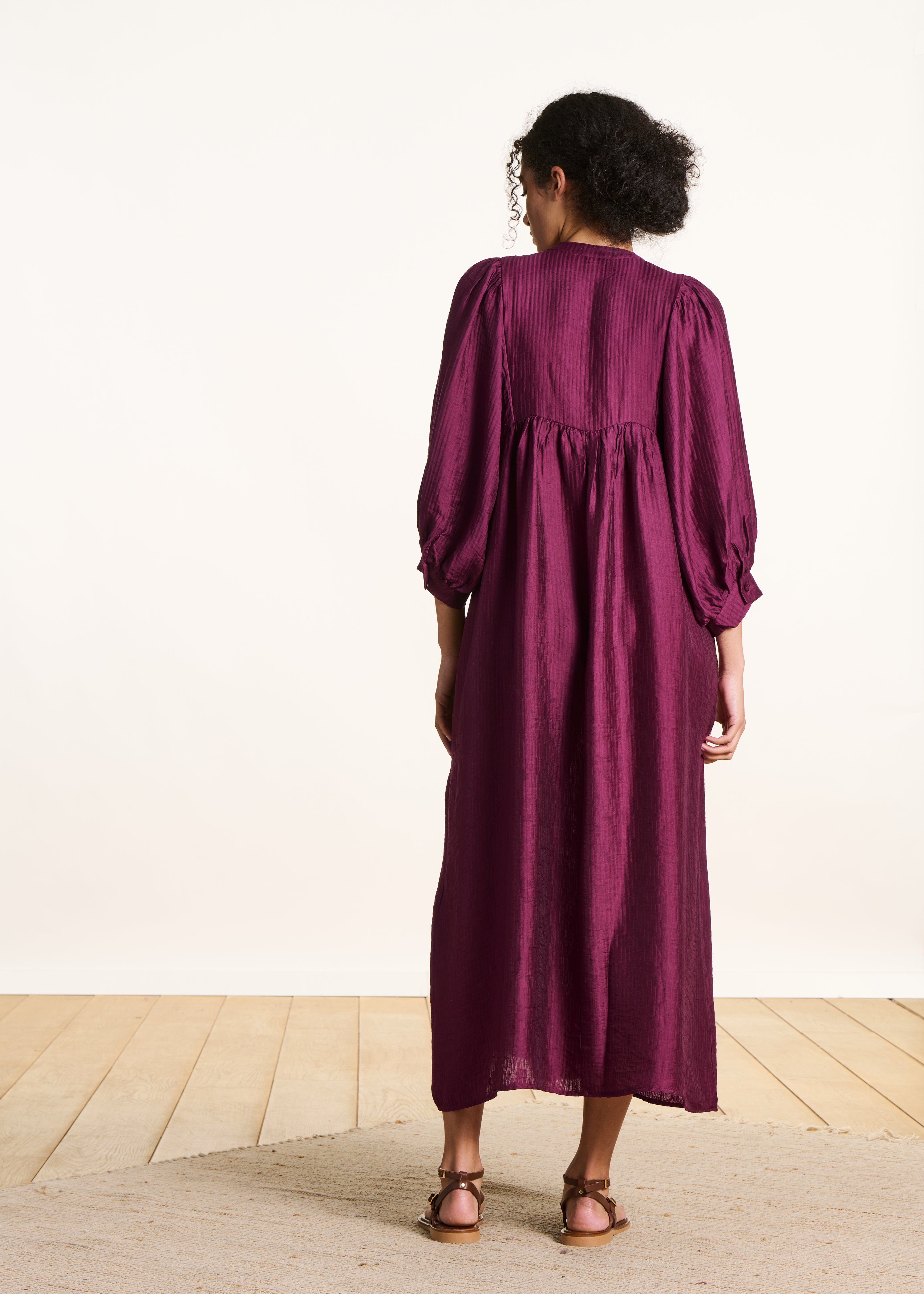 la-f-e-marabout-e-demba-maxikleid-damen-violett-lang image 2