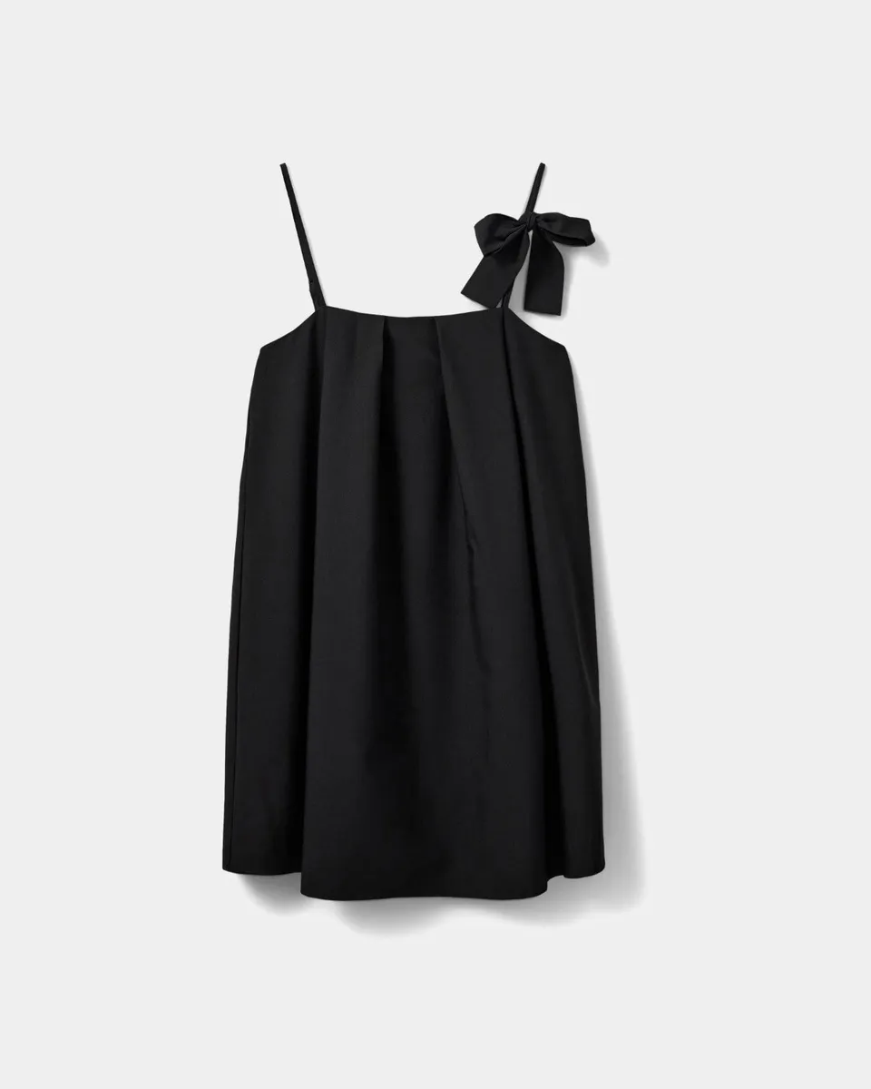 sofie-schnoor-women-andysw-kleid-schwarz-mini-spaghettitr-ger image 1