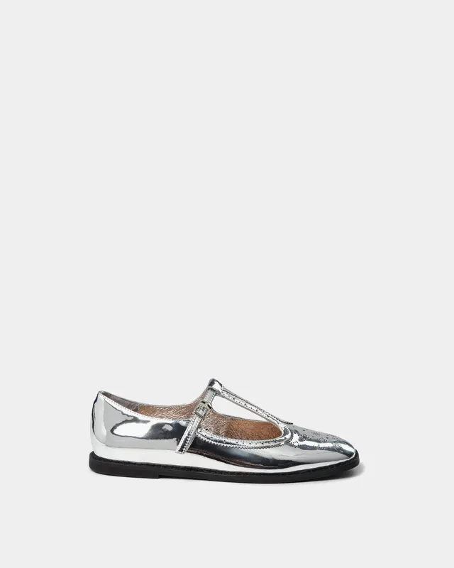 sofie-schnoor-women-torasw-mary-jane-ballerina-silber-leder image 1