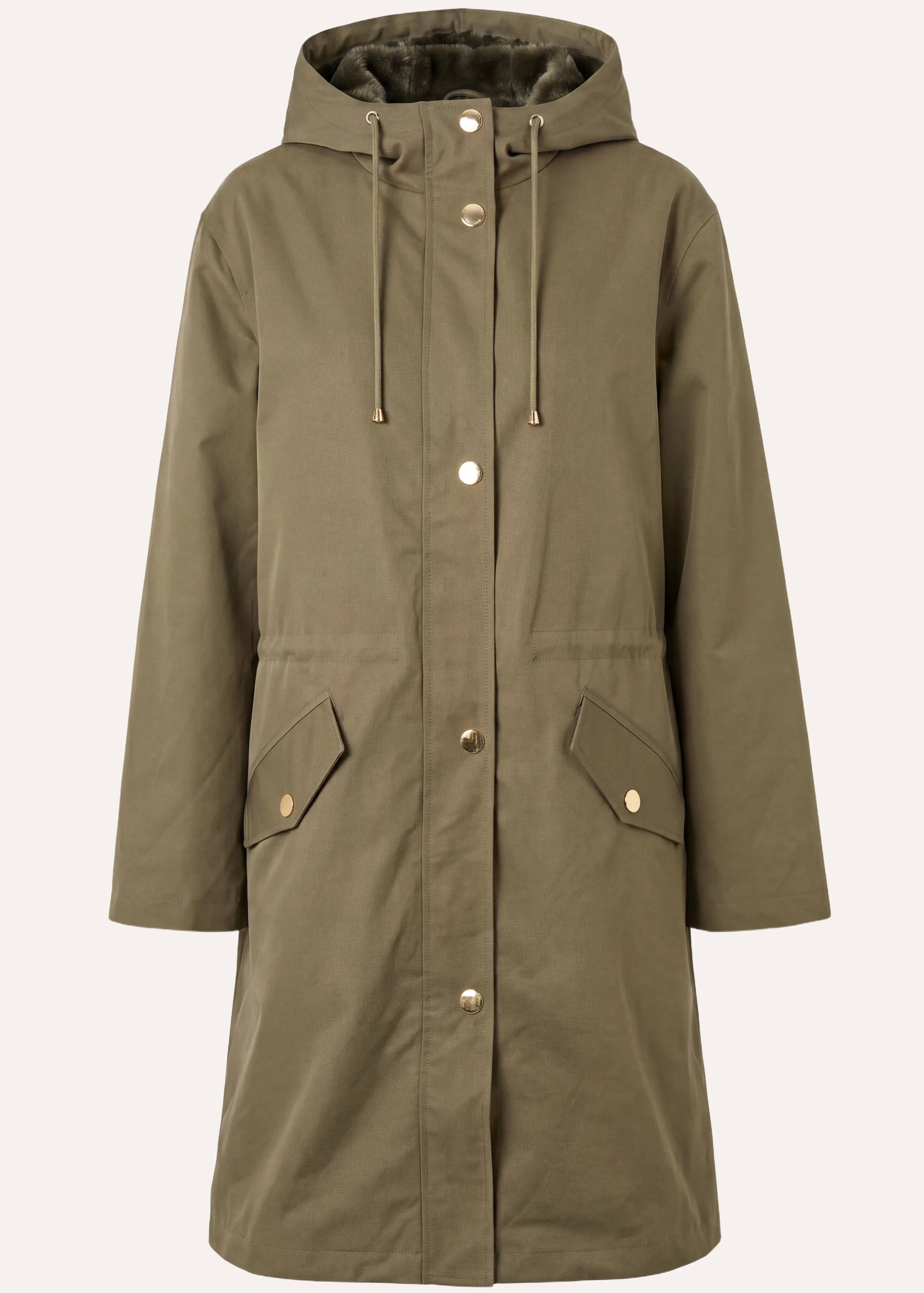 la-f-e-marabout-e-granix-parka-kaki-kunstfell image 6