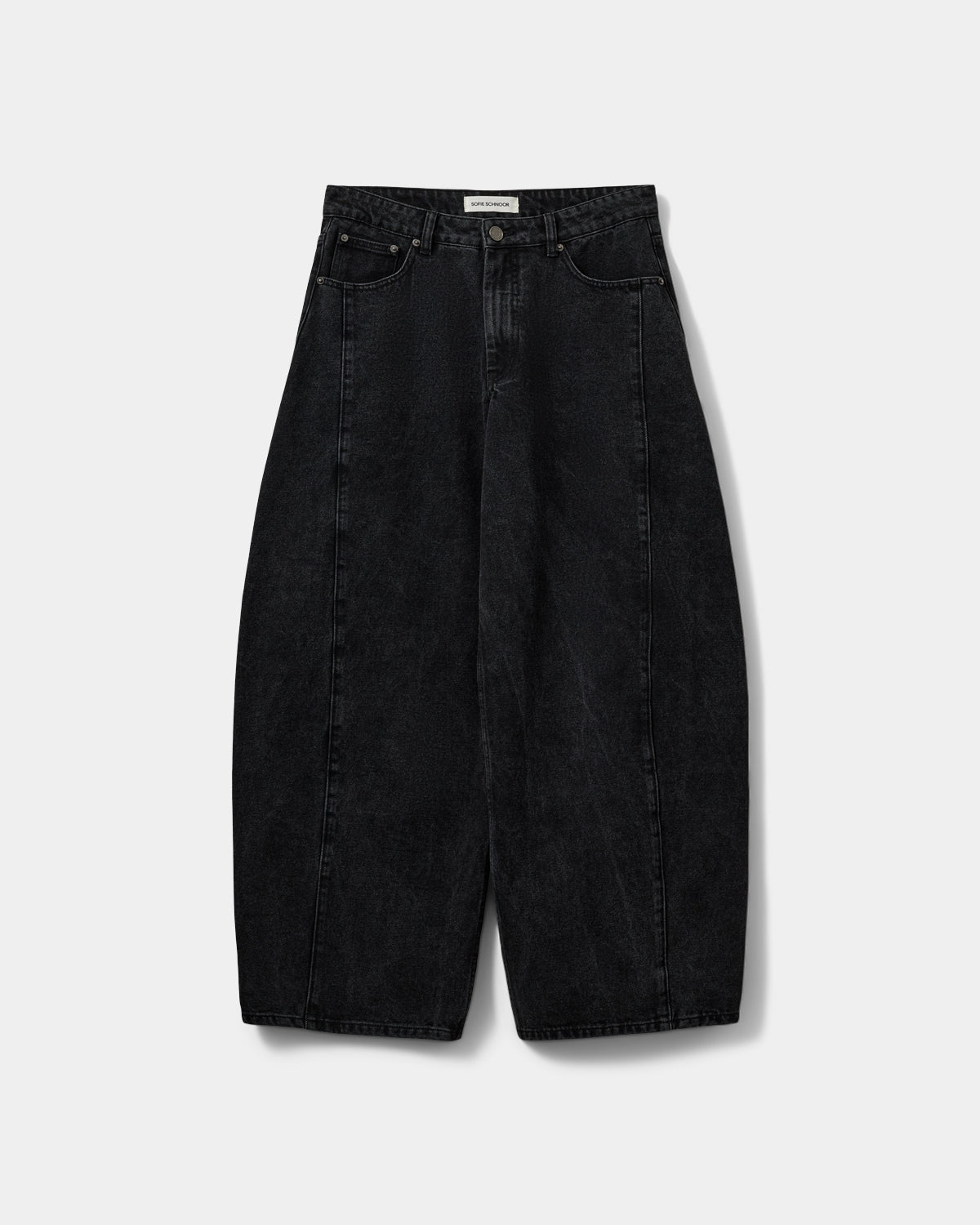 sofie-schnoor-women-valorsw-barrel-jeans-washed-black image 1