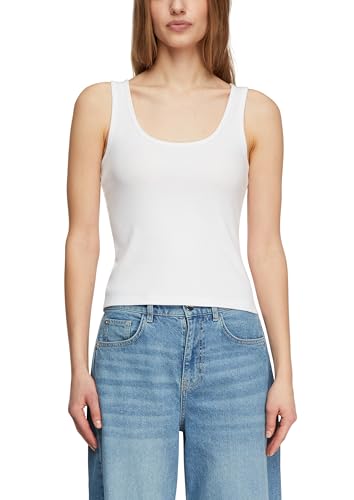 comma-t-shirt-damen-ripp-slim-fit-rundhals-gr-42 image 8