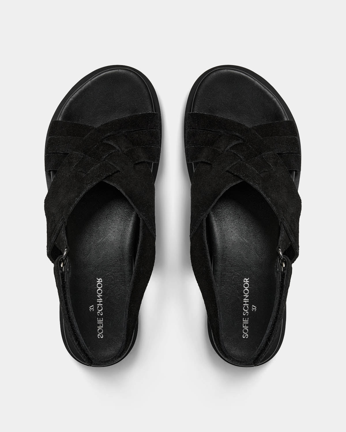 sofie-schnoor-young-silasy-sandal-schwarz-wildleder image 5