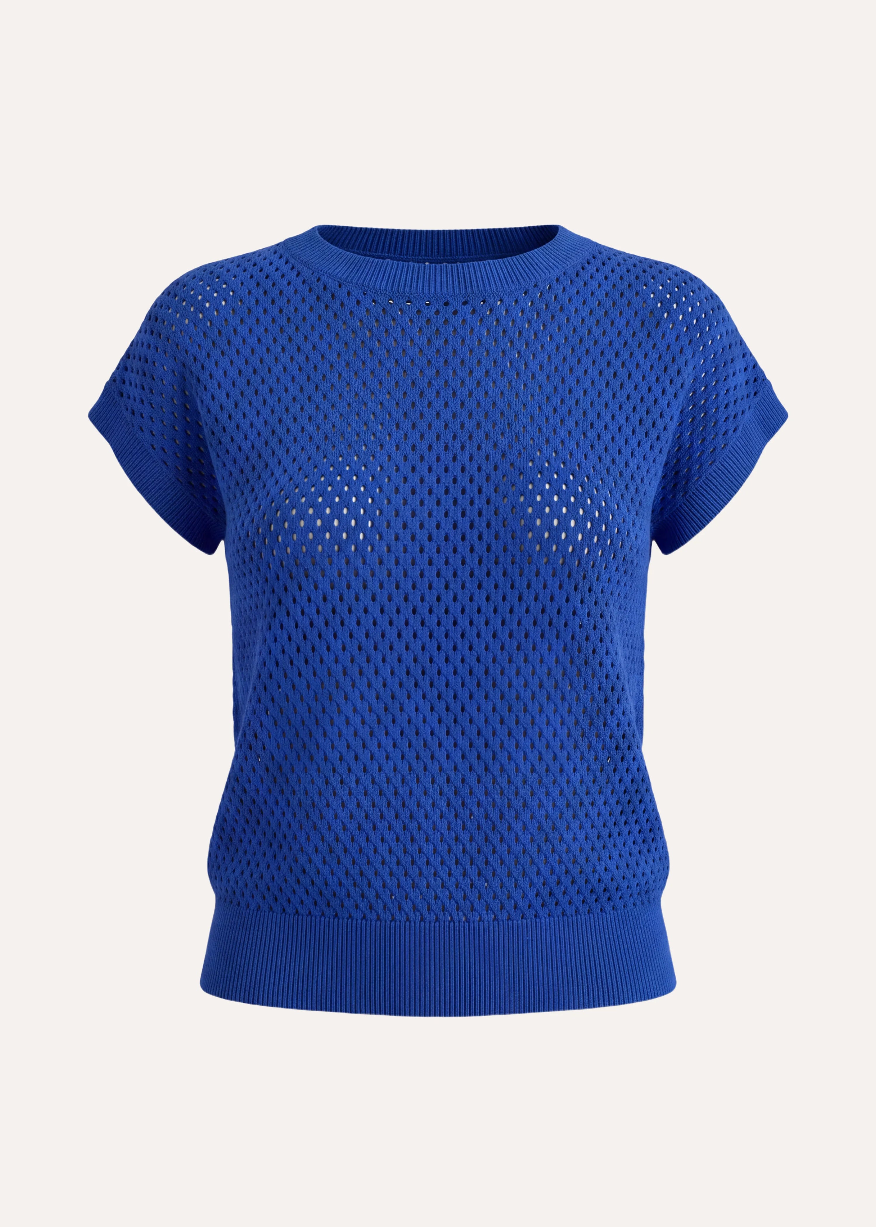 la-f-e-marabout-e-ginna-pullover-k-nigsblau-ajour-kurzarm image 6
