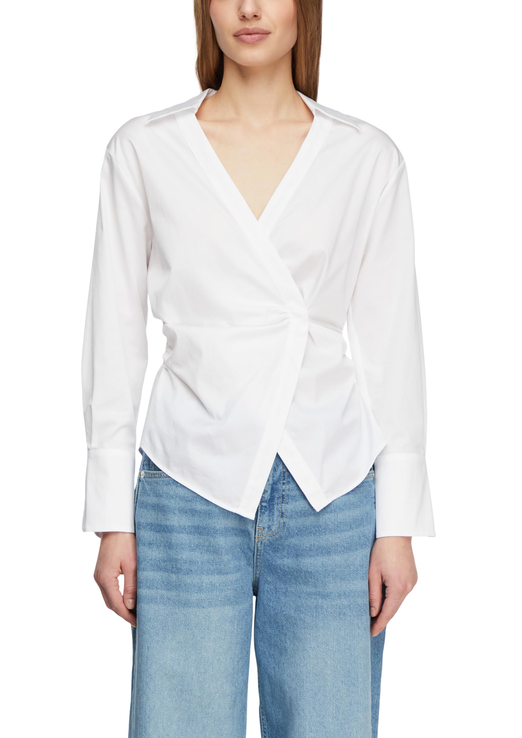 comma-2181544-wickelbluse-faltendetail-gr-38-elegant image 1