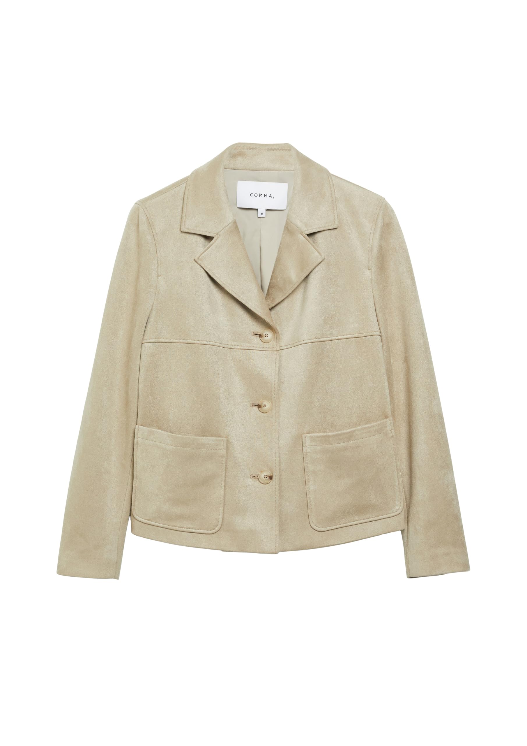 comma-jackets-indoor-jacke-velours-gr-e-34-reverskragen image 4