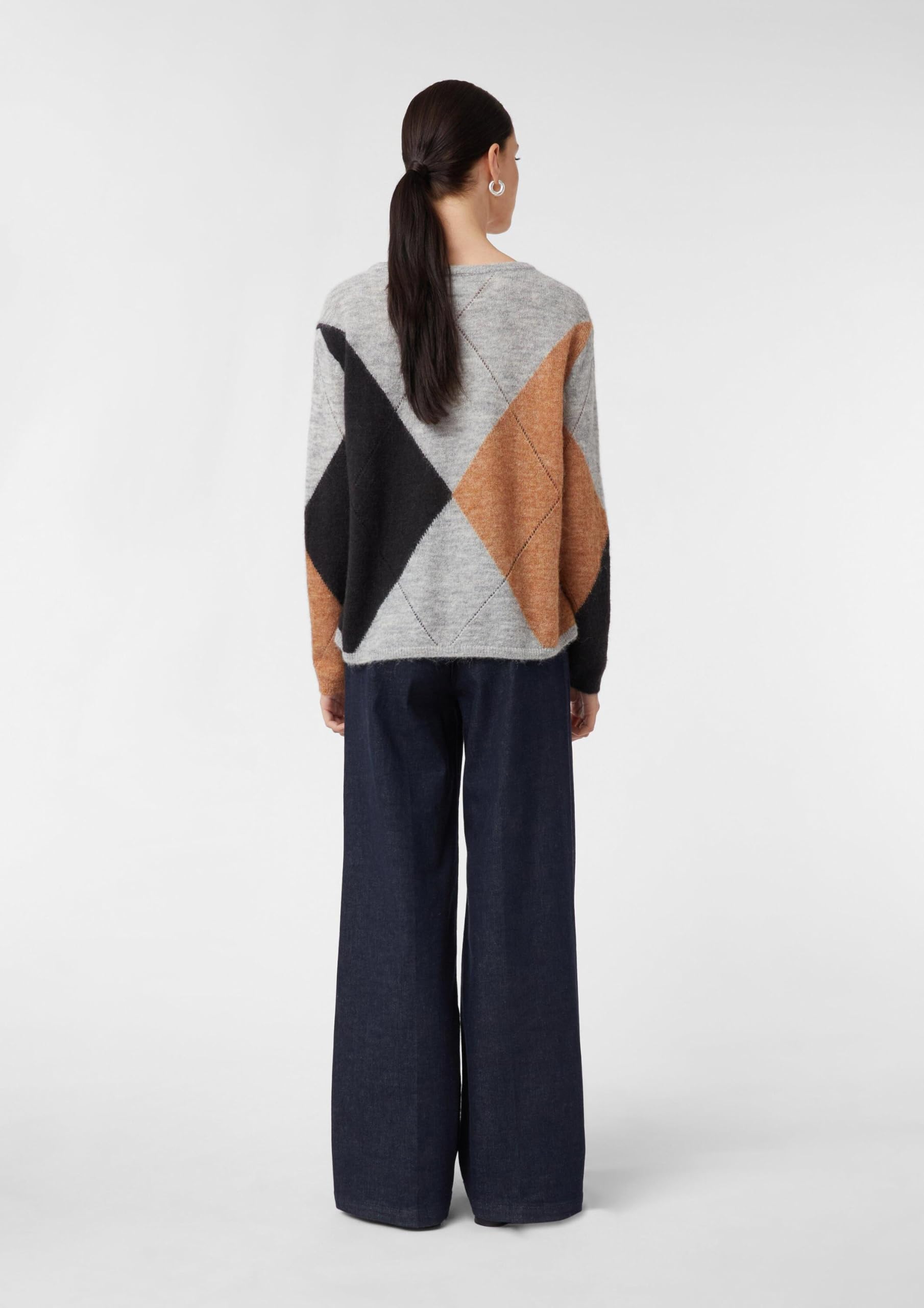 comma-strickpullover-alpakawollmix-rautenmuster-pullover image 7