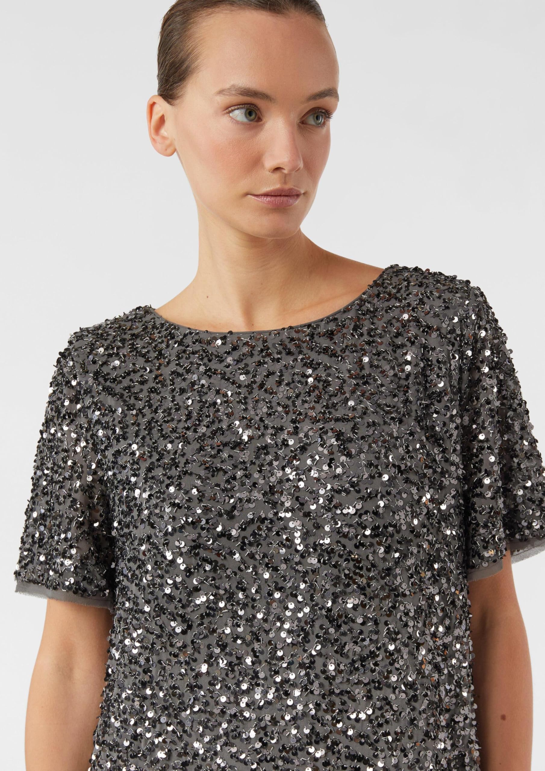 comma-paillettenkleid-kurz-allover-gr-e-36-glitzer image 4
