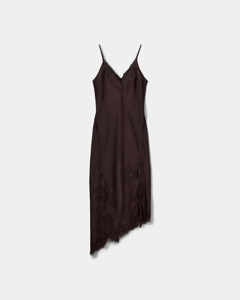 sofie-schnoor-women-lounellesw-satin-spitzenkleid-dark-plum image 1