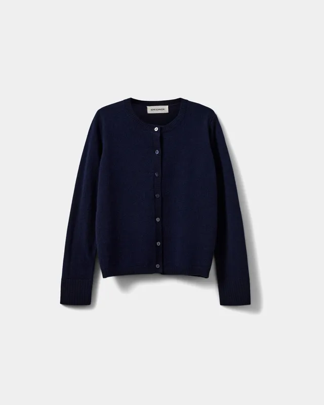 sofie-schnoor-young-cissesy-gnos251-cardigan-navy-wolle image 1