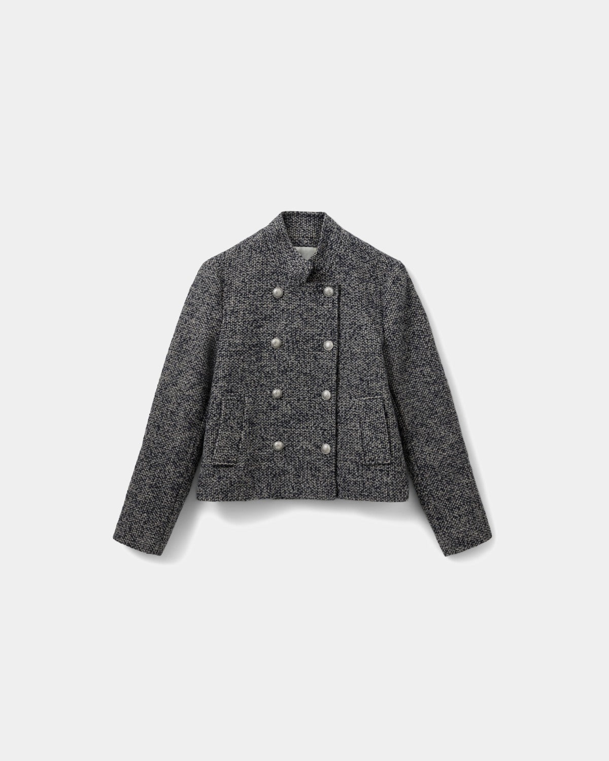 sofie-schnoor-women-emerysw-jacke-navy-boucle-wolle image 1