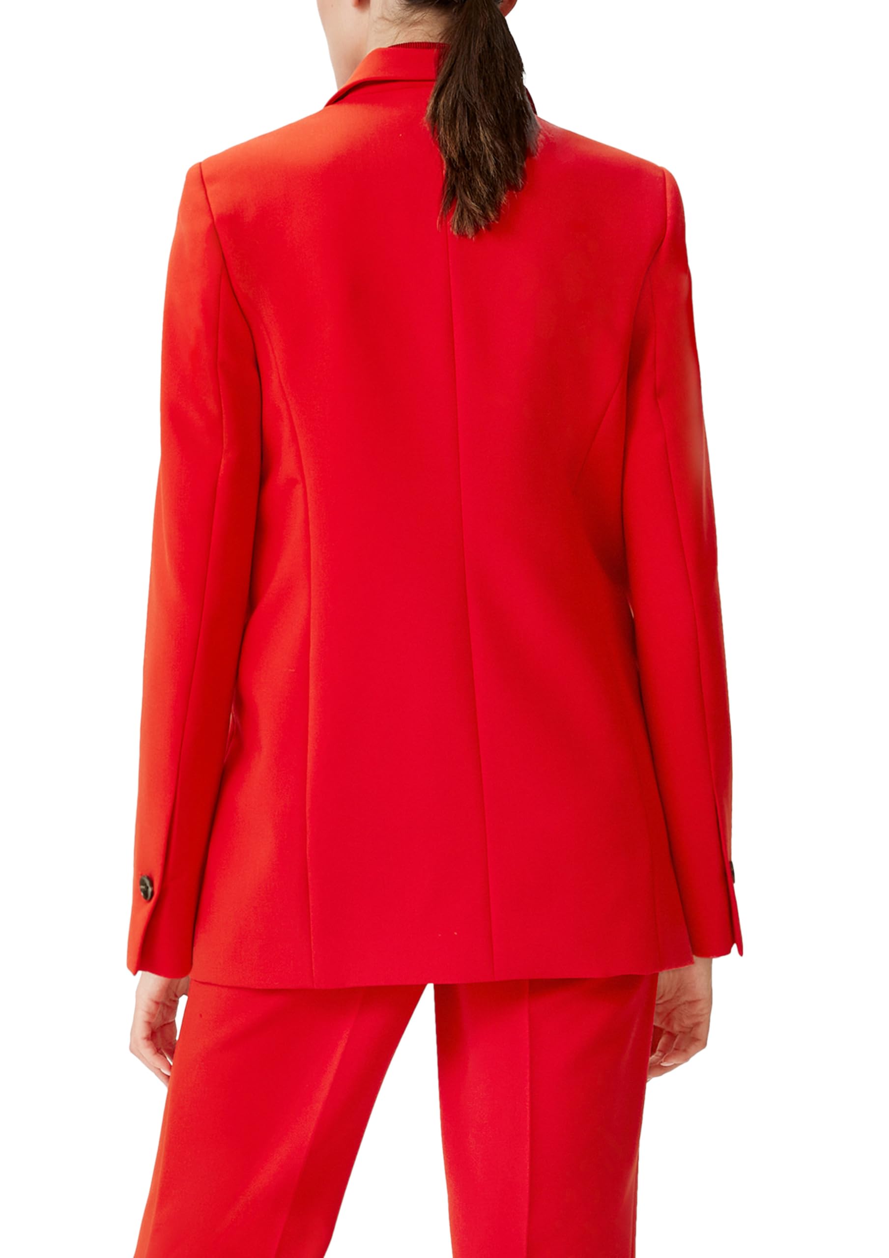 comma-longblazer-damen-viskosemix-chilirot-gr-42-relaxed image 2