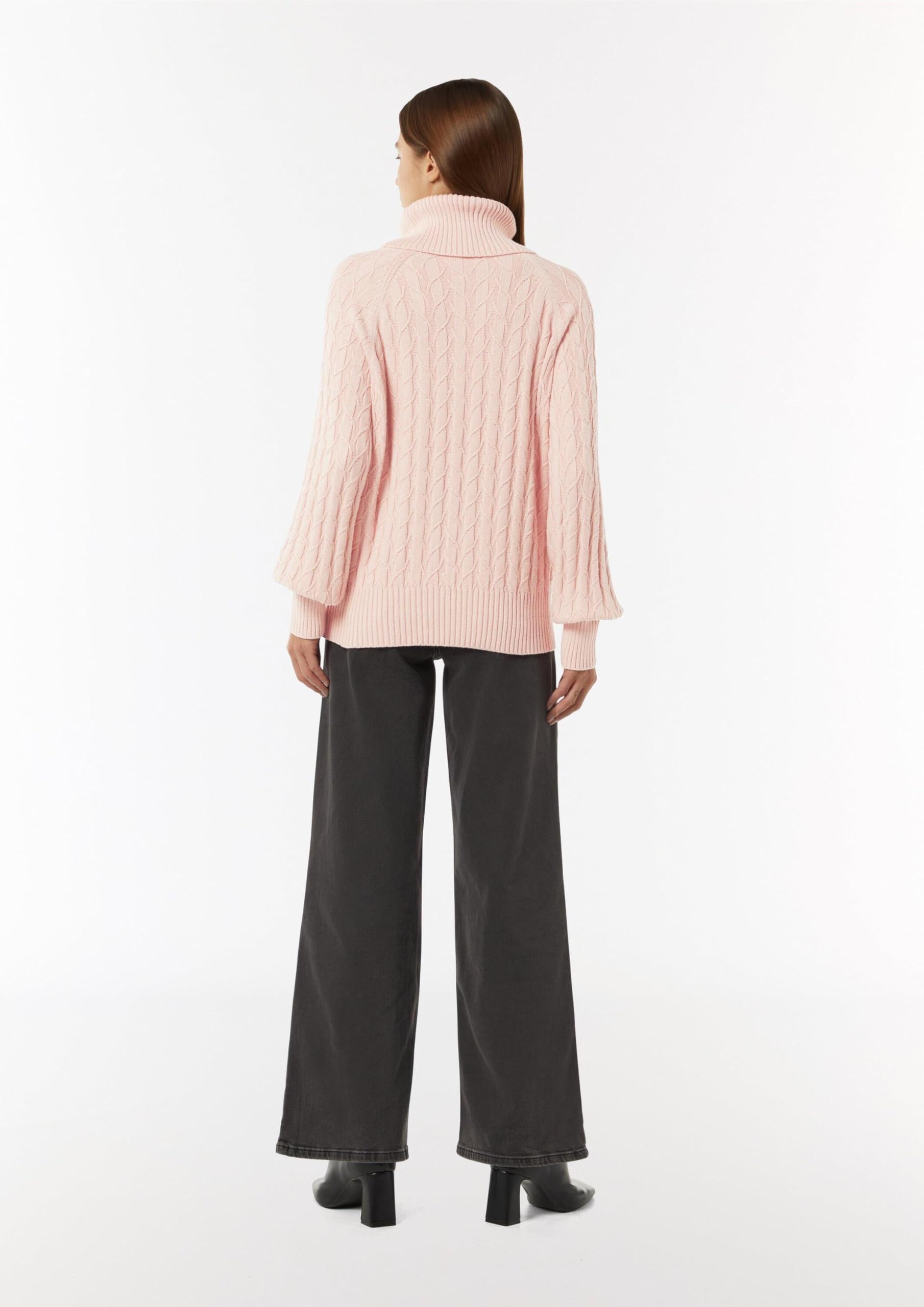 comma-strickpullover-rollkragen-zopf-wei-gr-40 image 6