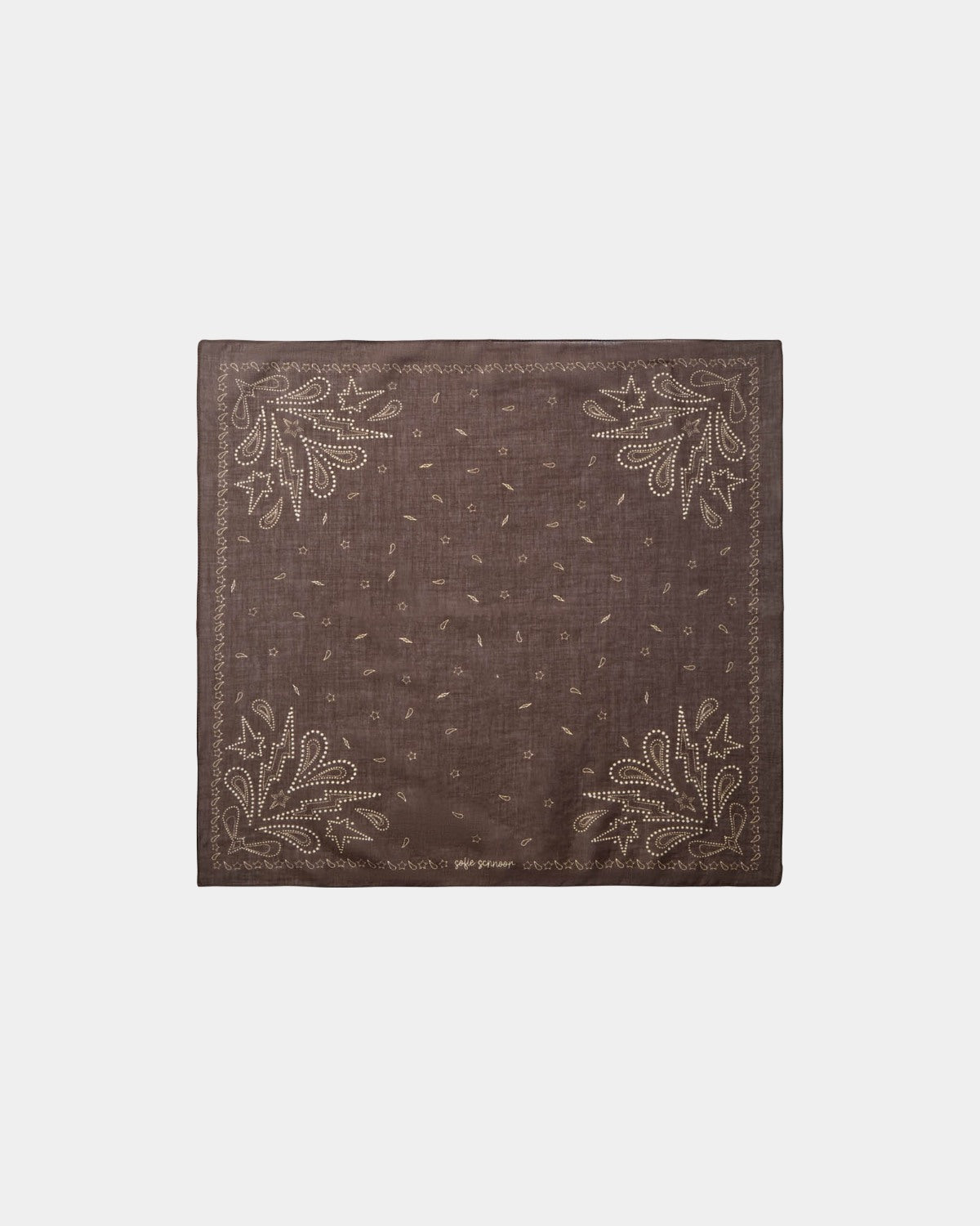 sofie-schnoor-women-marilysw-tuch-dunkelbraun-baumwolle-55x55 image 1