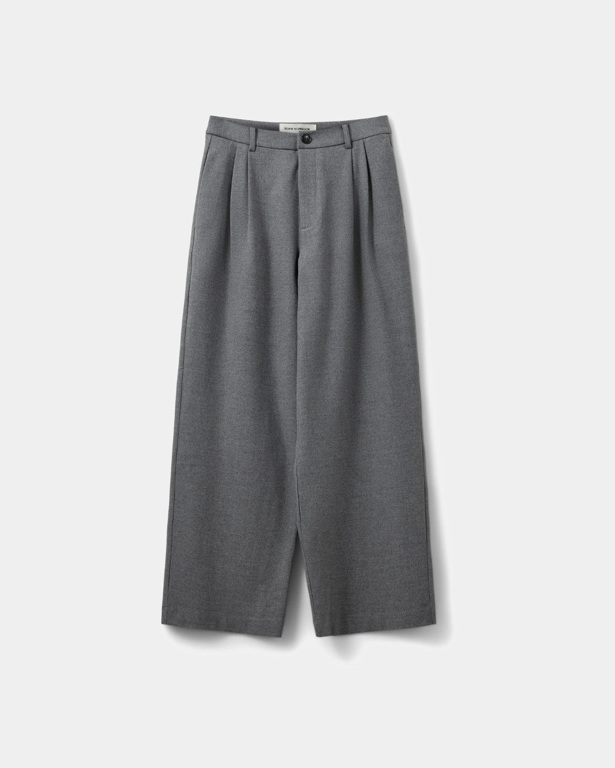 sofie-schnoor-women-rosalindsw-hose-grey-melange-woll-stoffhose image 1