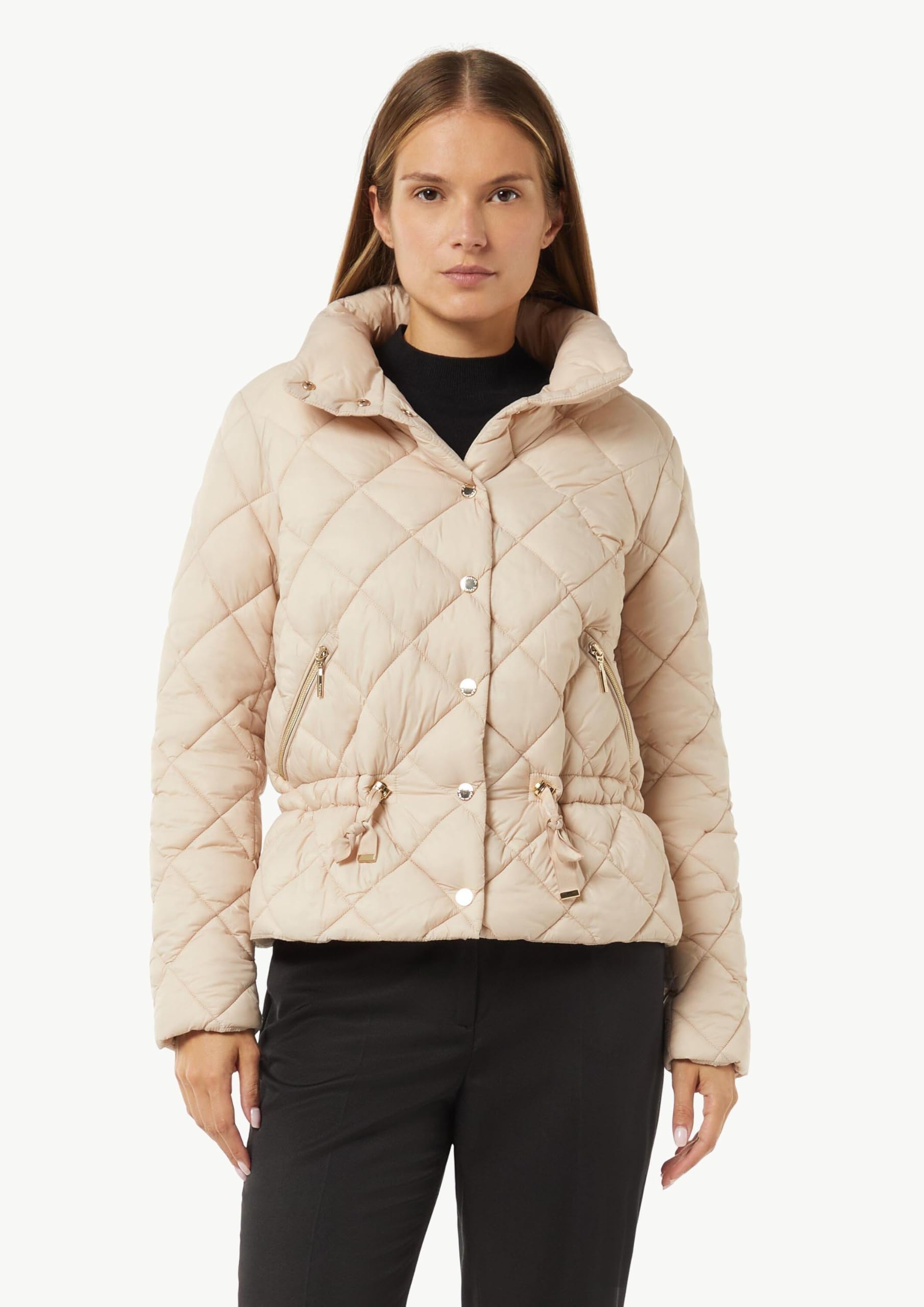 comma-steppjacke-jacke-beige-gr-40-mit-taillendetail image 5