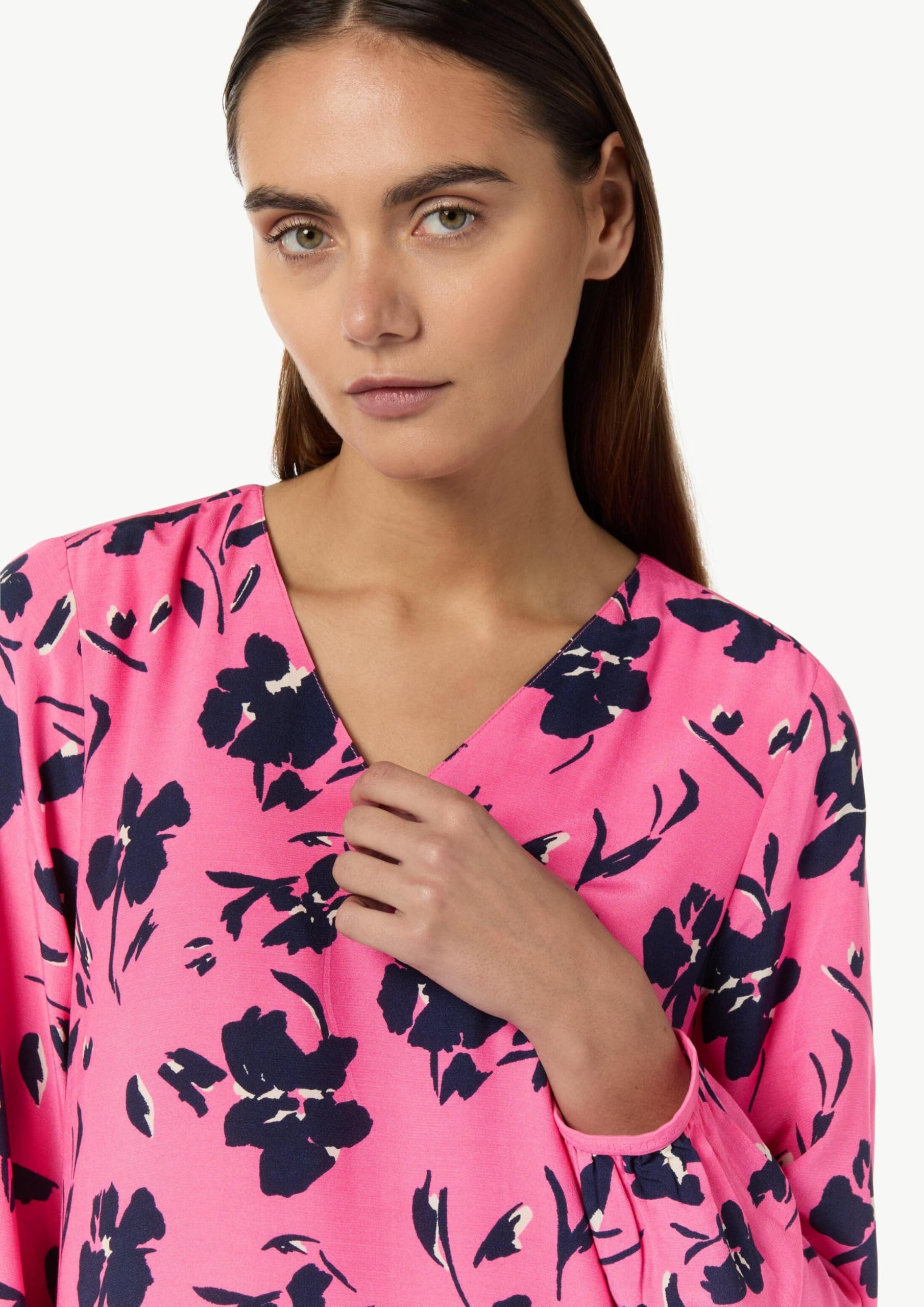 comma-minikleid-viskose-pink-gr-38-alloverprint image 4