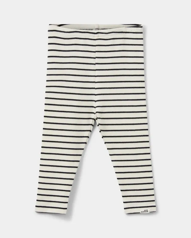 sofie-schnoor-baby-samsb-leggings-schwarz-gestreift-baumwolle image 1
