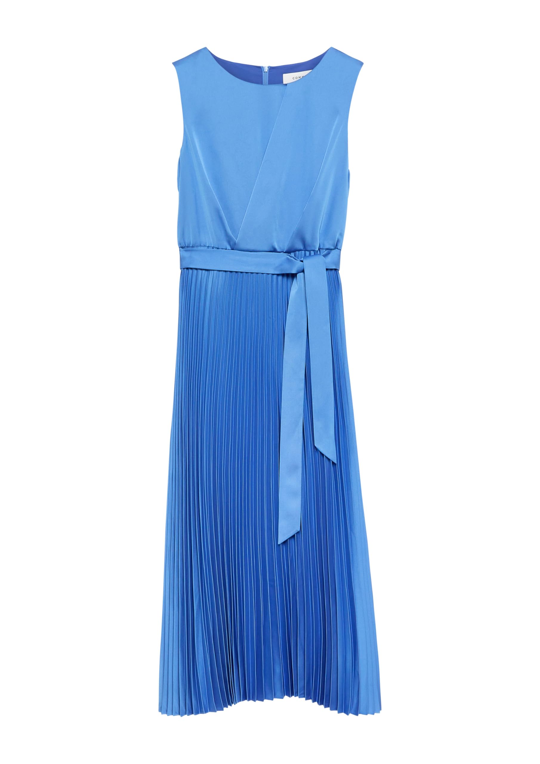 comma-2179888-kleid-damen-navy-royalblau-beige image 3