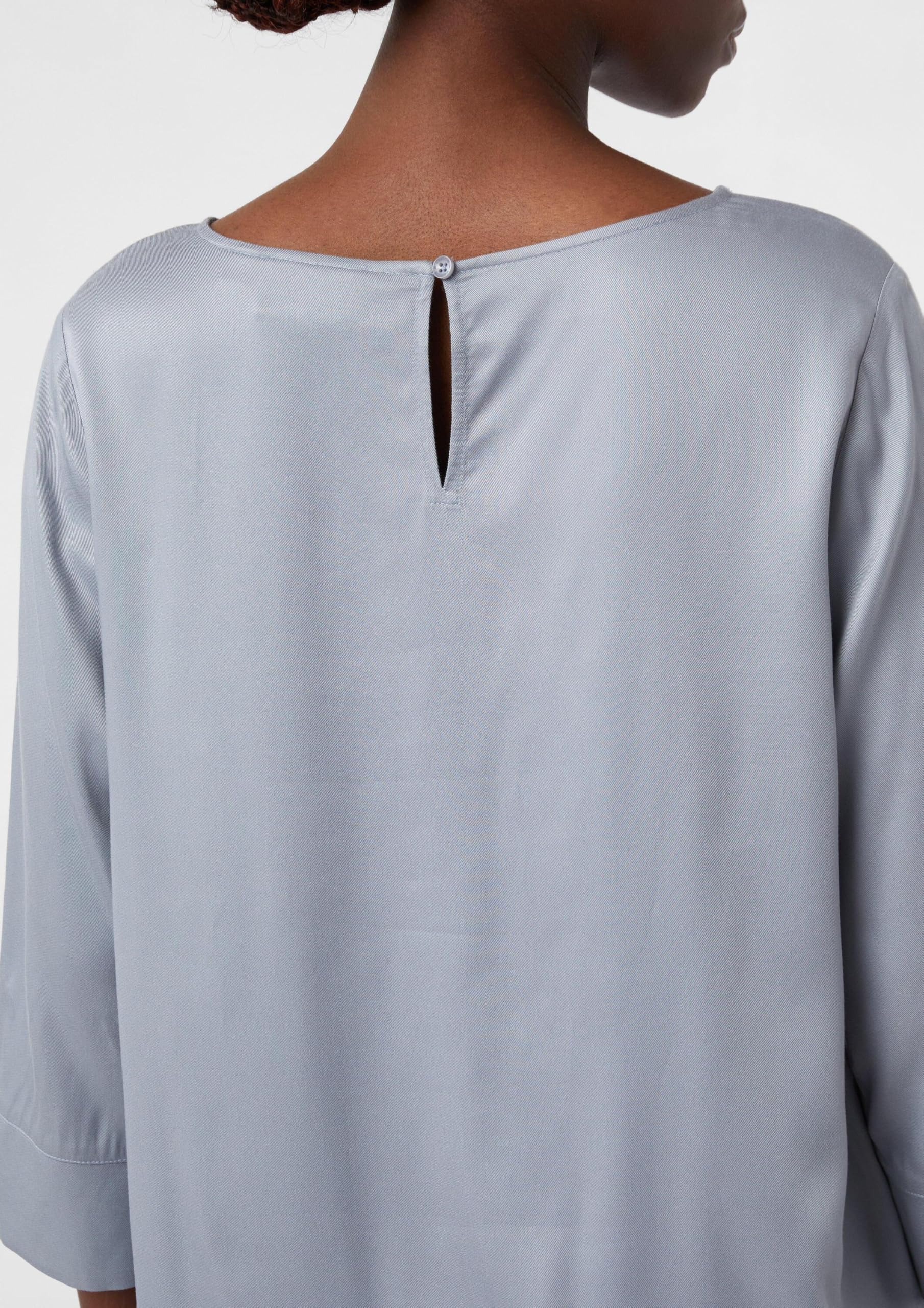 comma-blouses-viskosebluse-3-4-arm-blau-36-schlitzdetails image 5