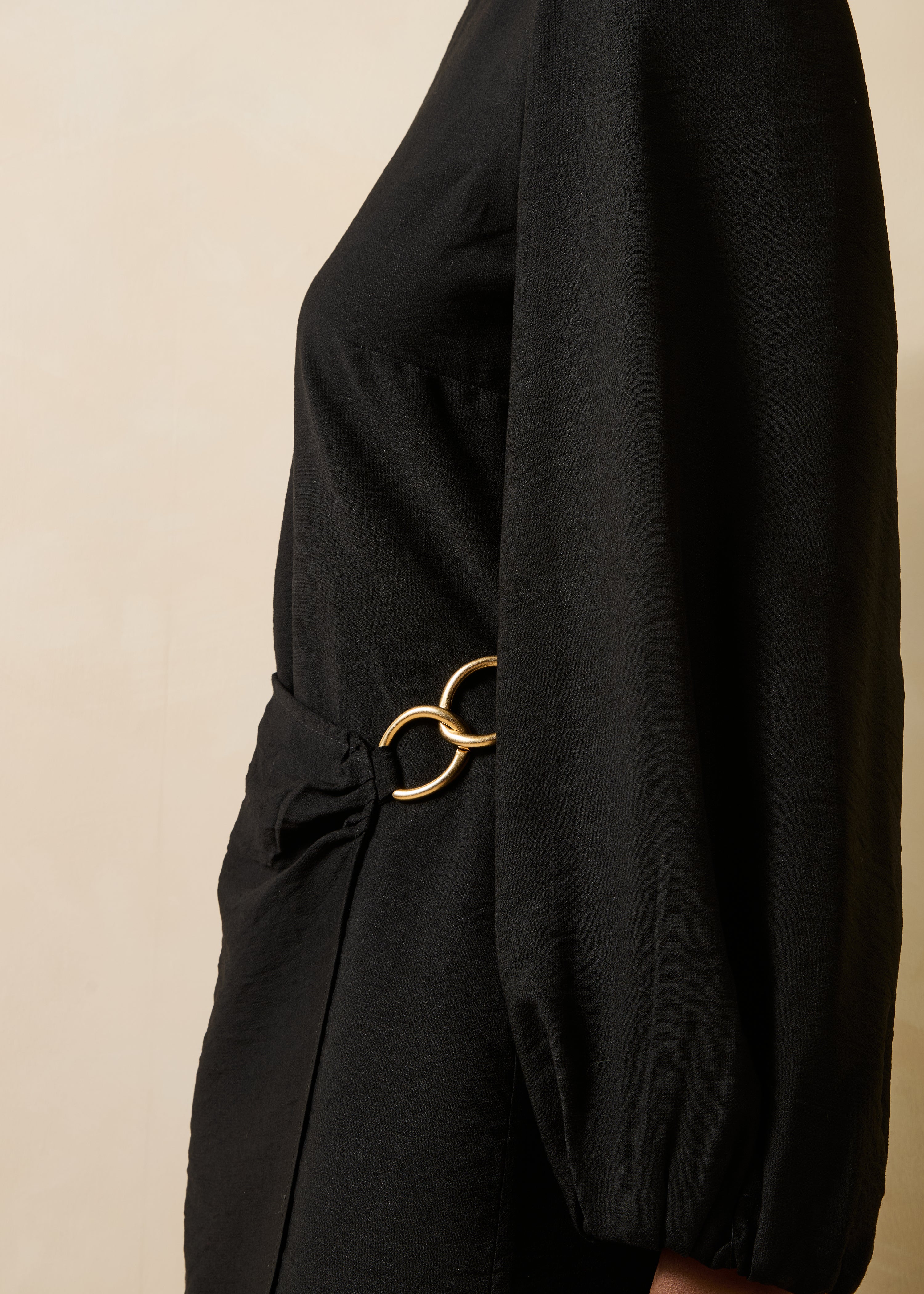 la-f-e-marabout-e-kleid-gutmer-schwarz-midi-gr-38 image 5