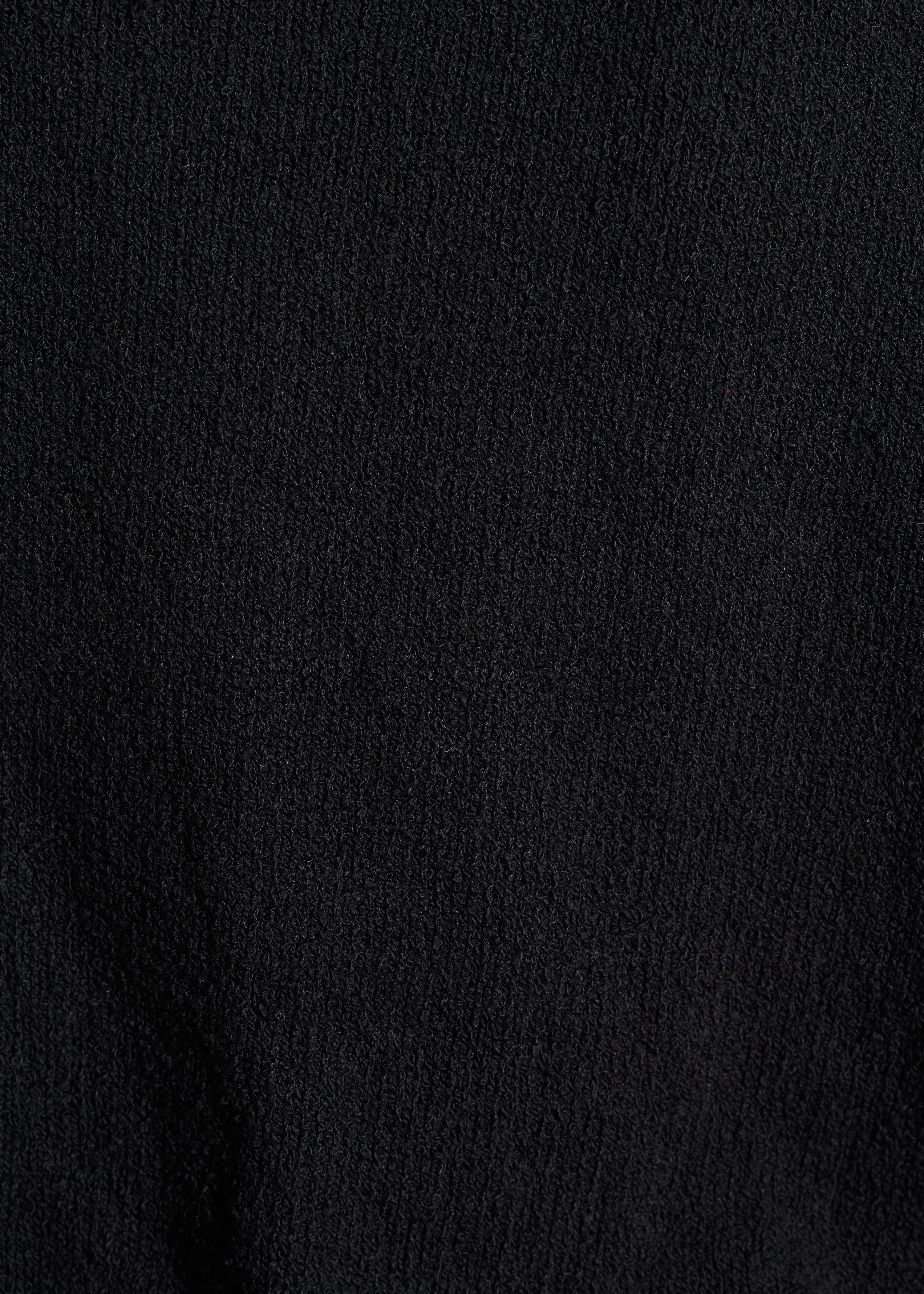 la-f-e-marabout-e-florius-pullover-schwarz-lochstrick-kurzarm image 4