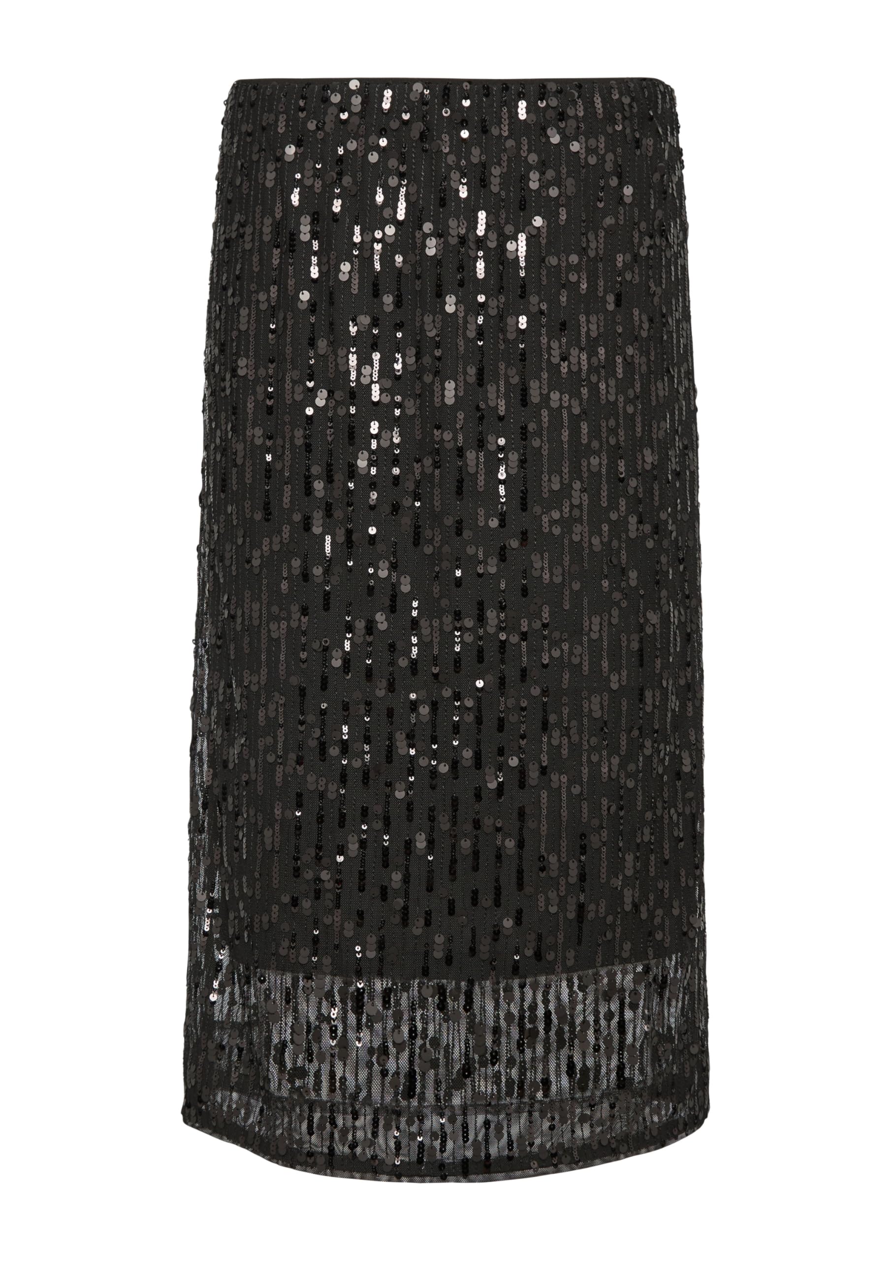 comma-midi-rock-bleistift-pailletten-schwarz image 3