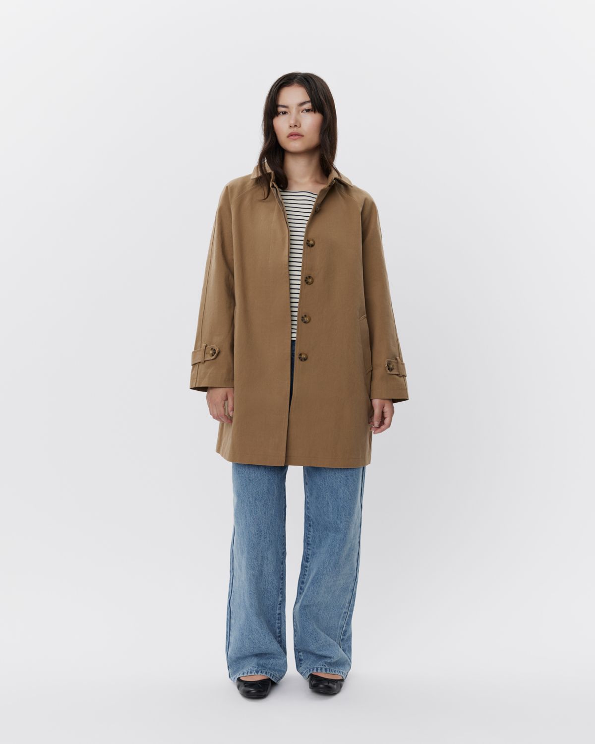 sofie-schnoor-women-filippasw-trenchcoat-camel-baumwolle image 2