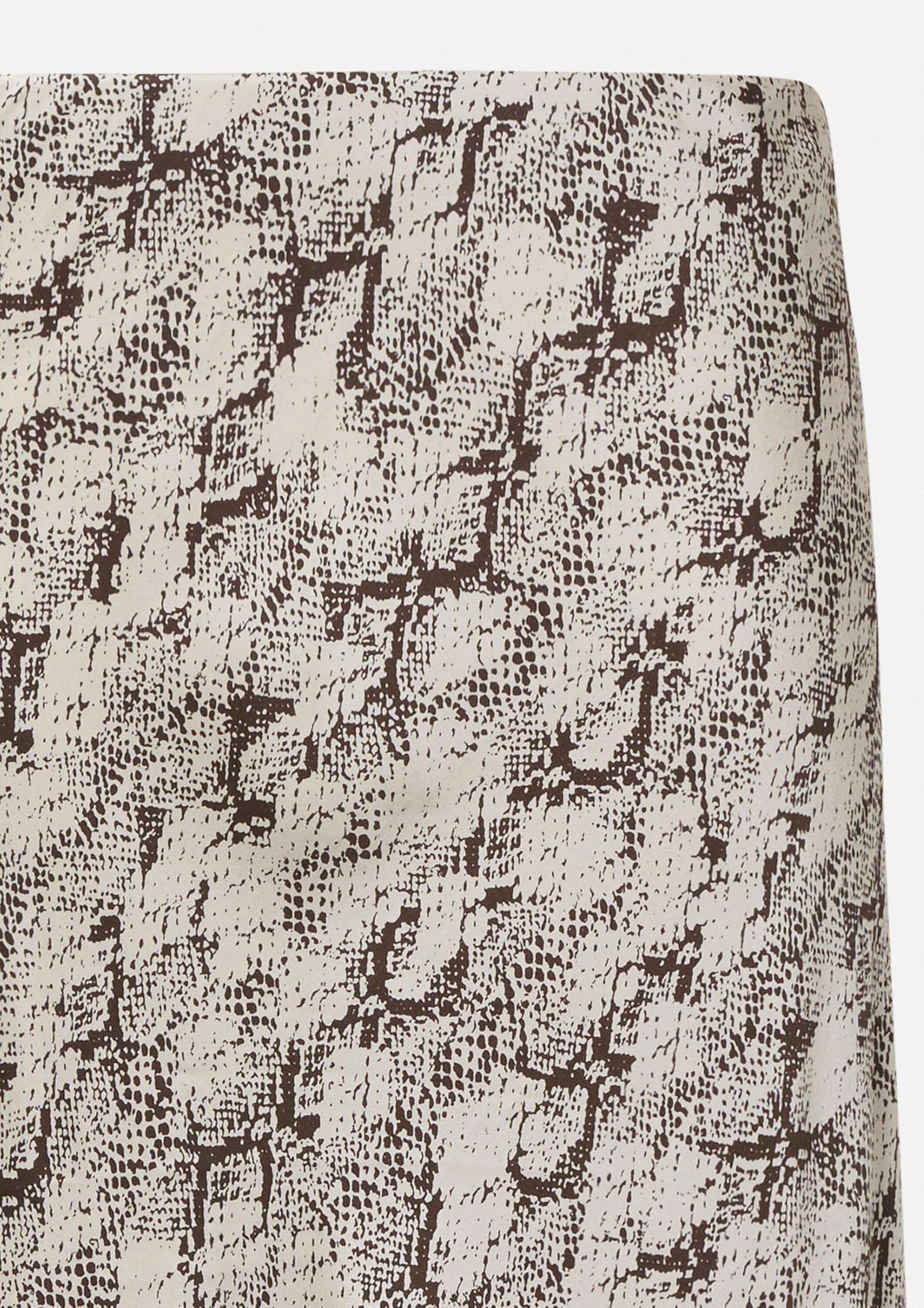comma-satin-rock-midi-all-over-print-plisseerock-damen image 6
