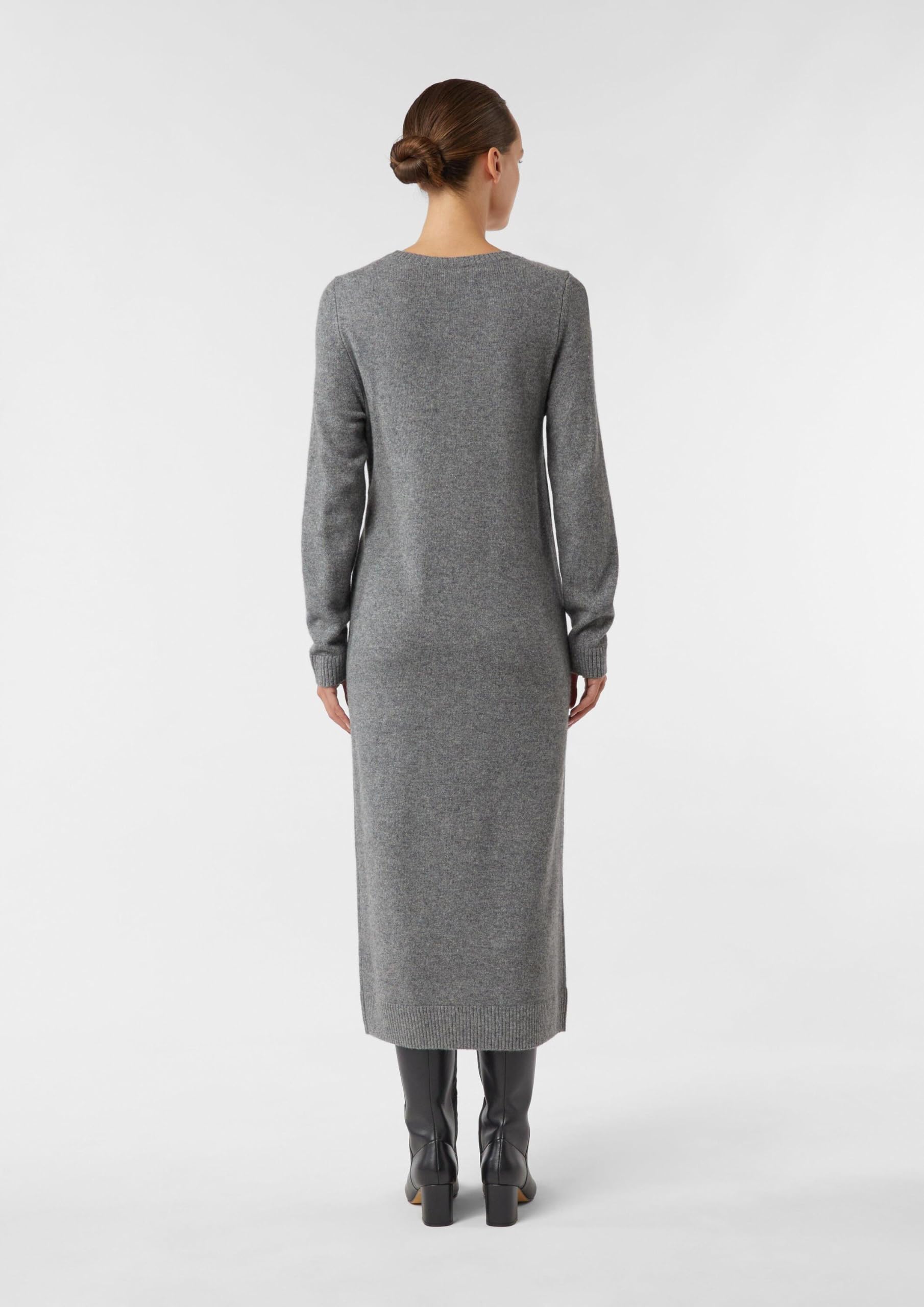comma-maxi-strickkleid-wollmix-gr-e-44-mit-bindedetail image 8