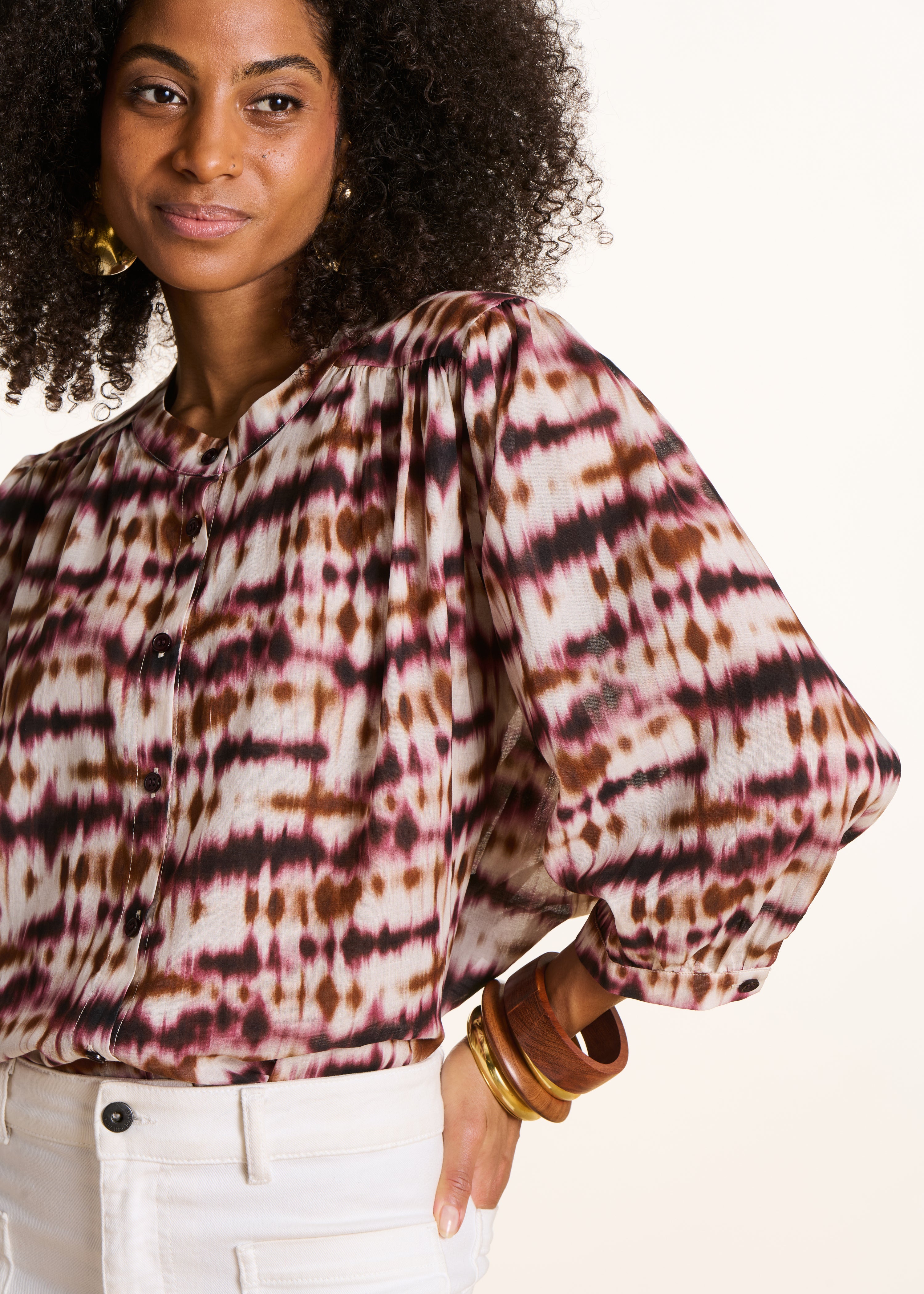 la-f-e-marabout-e-douwina-bluse-bordeaux-bio-baumwolle image 5