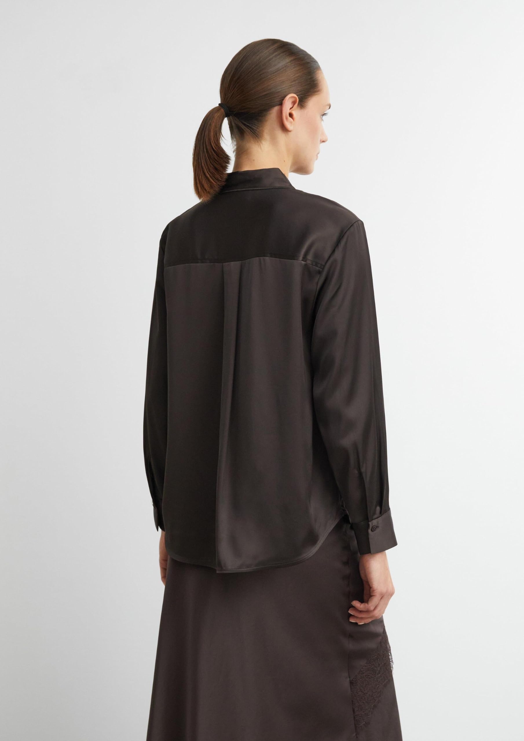 comma-blouses-hemdbluse-satin-regular-fit-langarm image 7